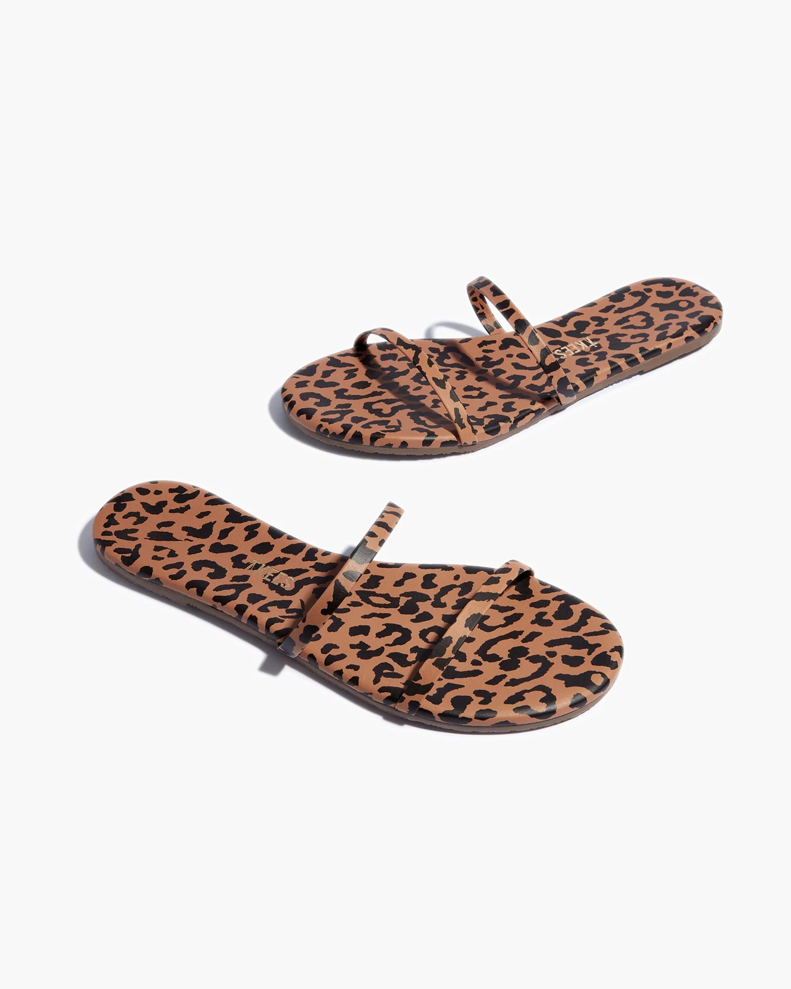 Leopard Women's TKEES Gemma Animal Sandals | LBZEJU158