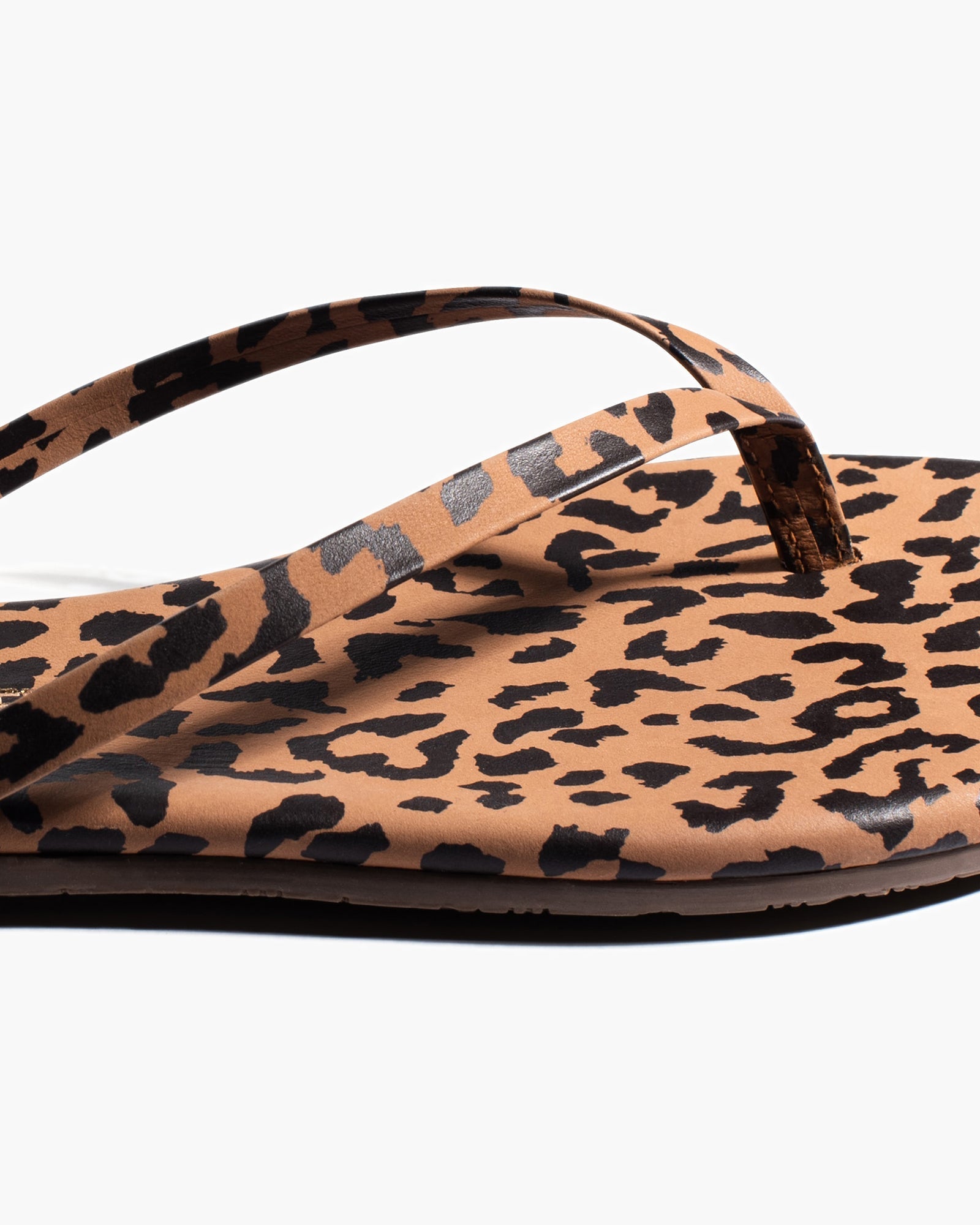 Leopard Women's TKEES Lily Animal Flip Flops | YRVUJK210