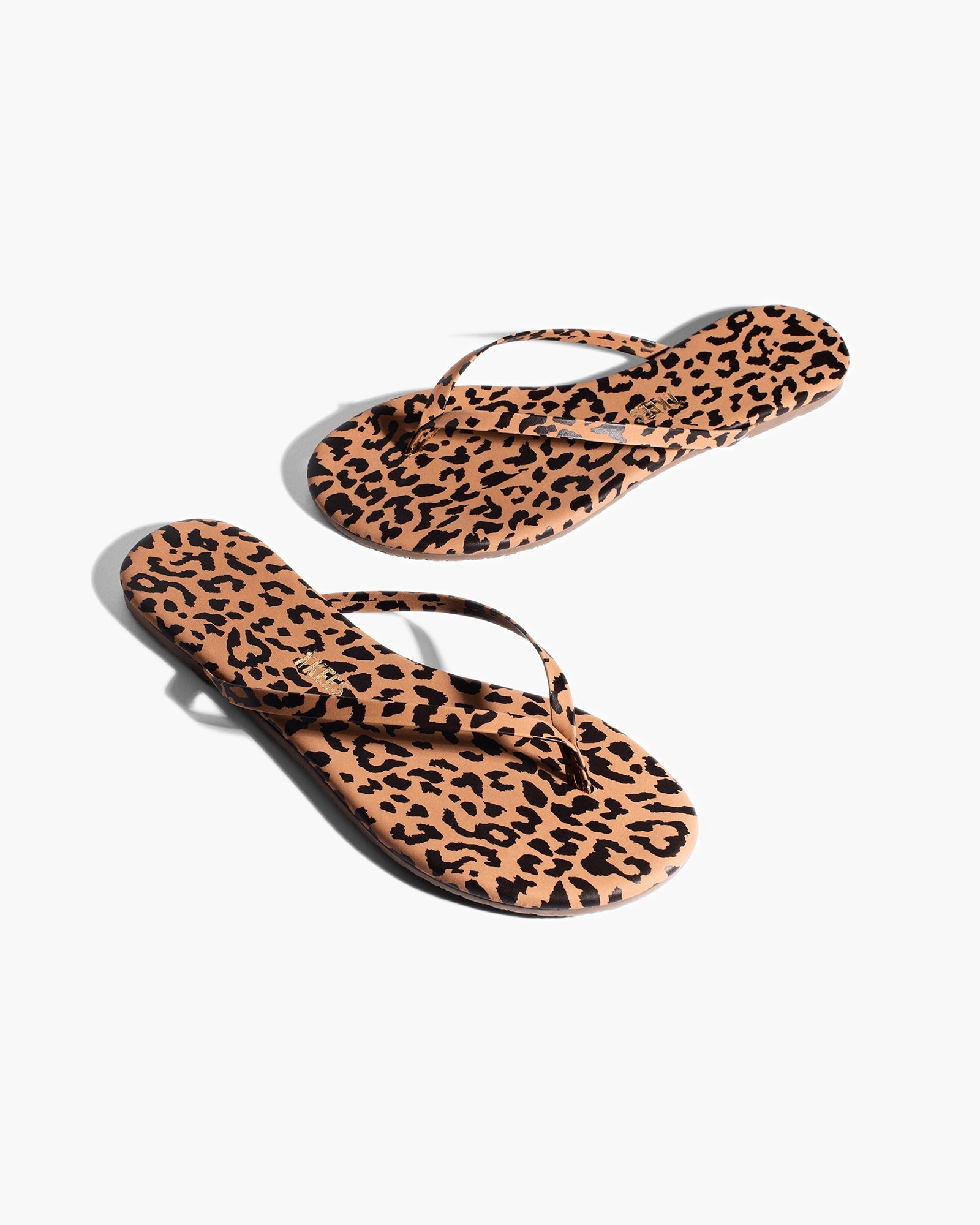 Leopard Women's TKEES Lily Animal Flip Flops | YRVUJK210