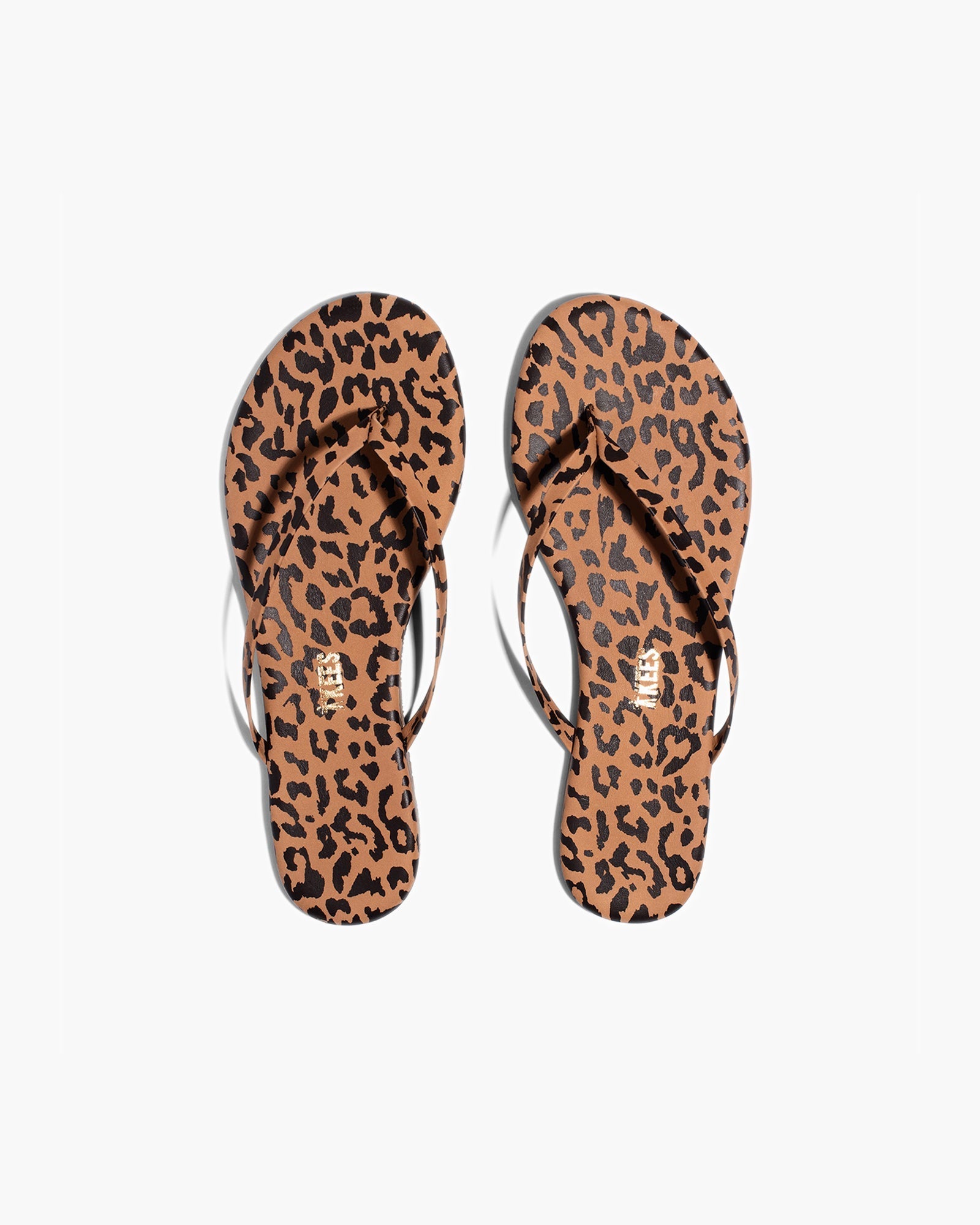 Leopard Women\'s TKEES Lily Animal Flip Flops | YRVUJK210