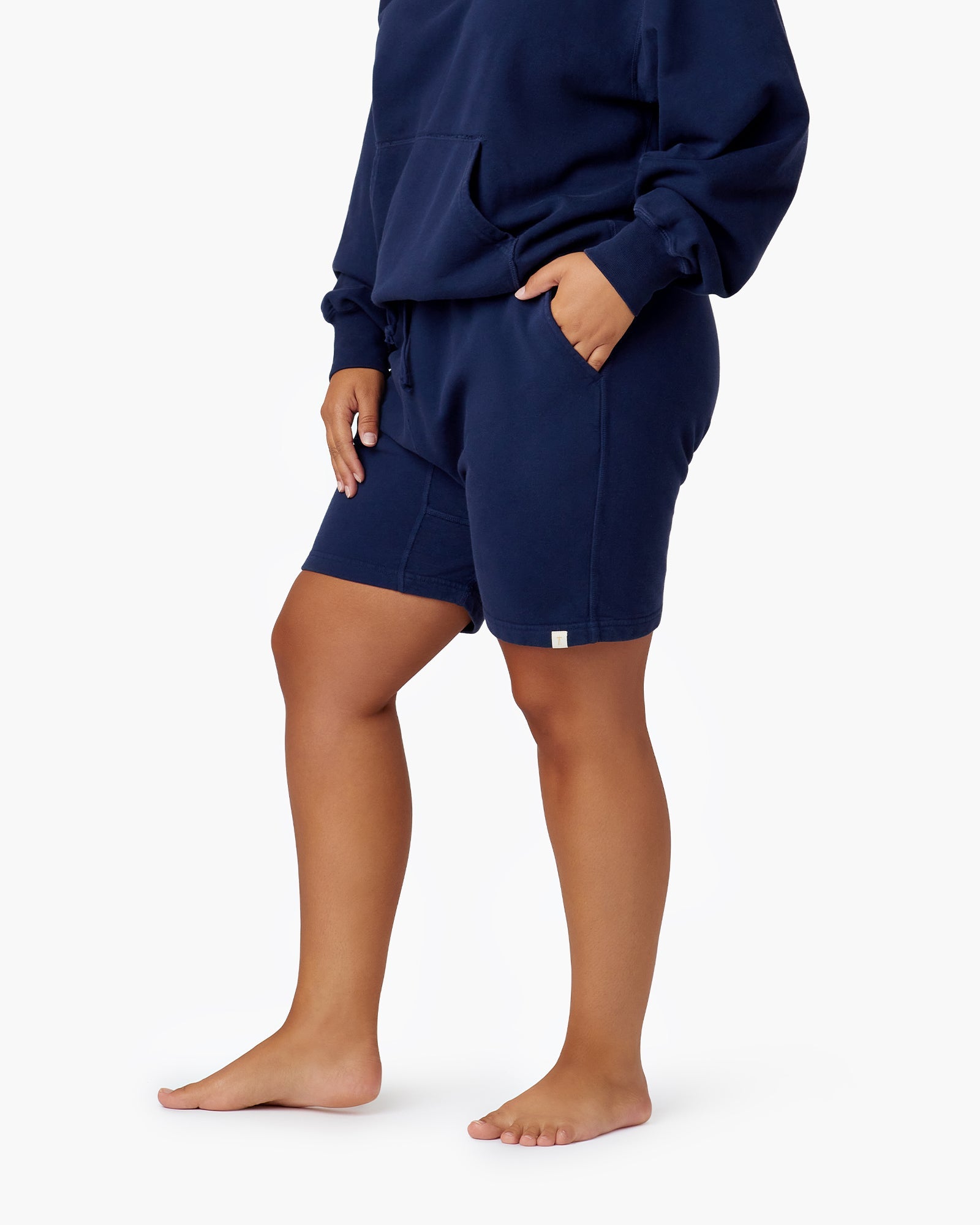 Navy Women's TKEES Core Shorts | KGMABO240