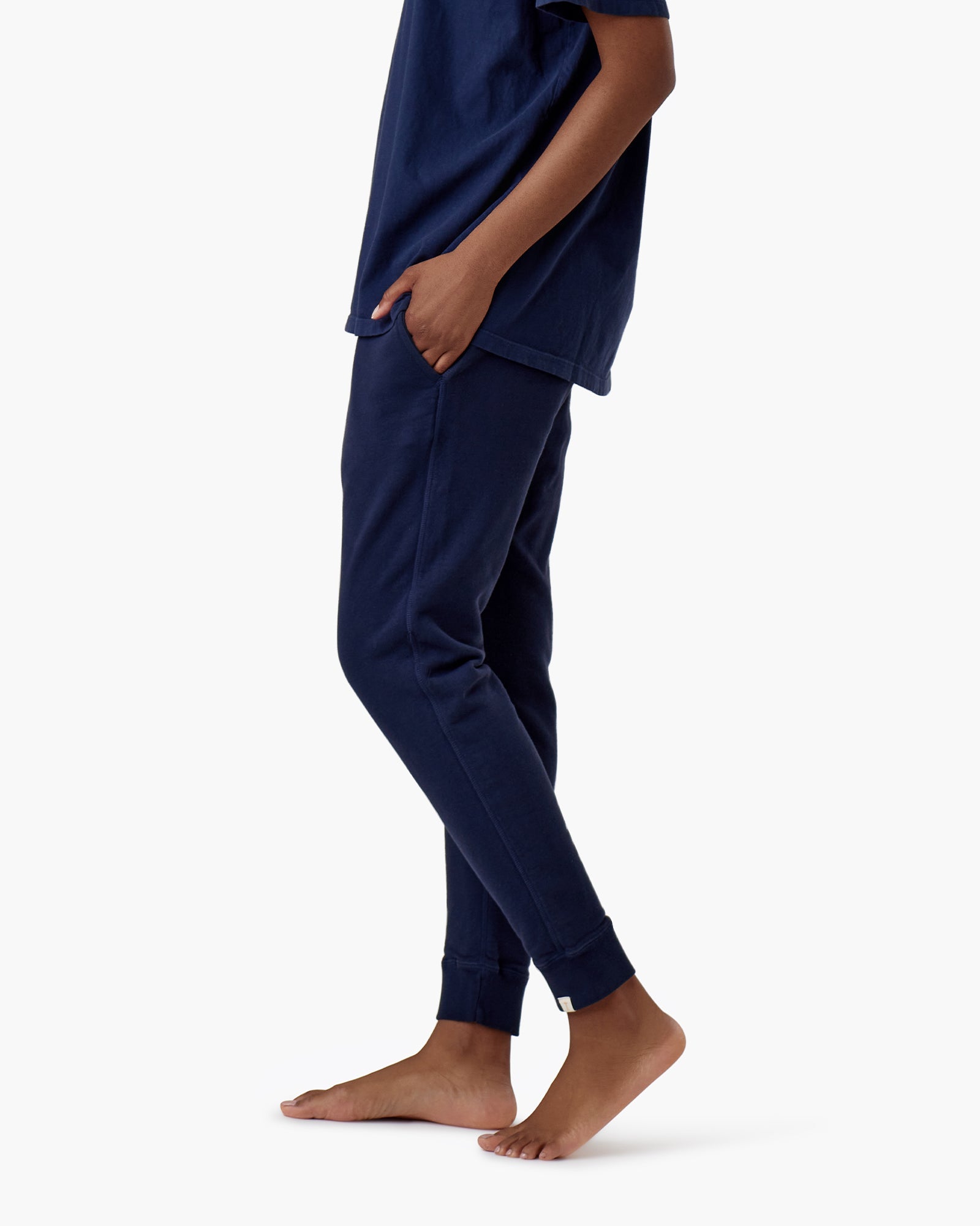 Navy Women's TKEES Core Sport Jogger | CKNRYI574