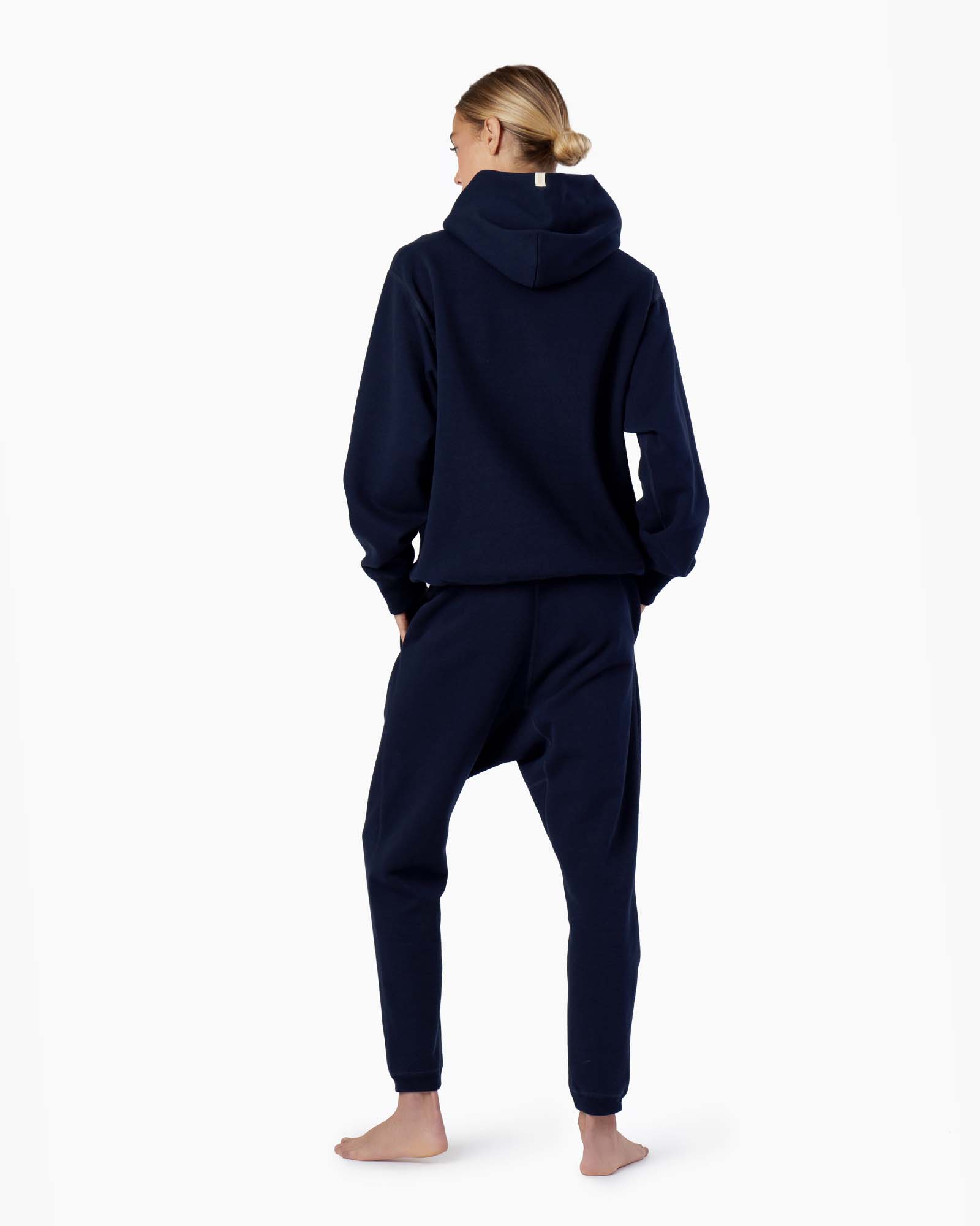 Navy Women's TKEES Warm Core Jogger | FEIAQH014