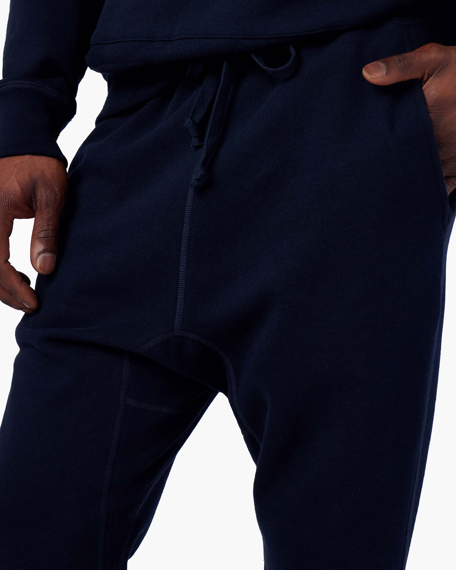 Navy Women's TKEES Warm Core Jogger | FEIAQH014