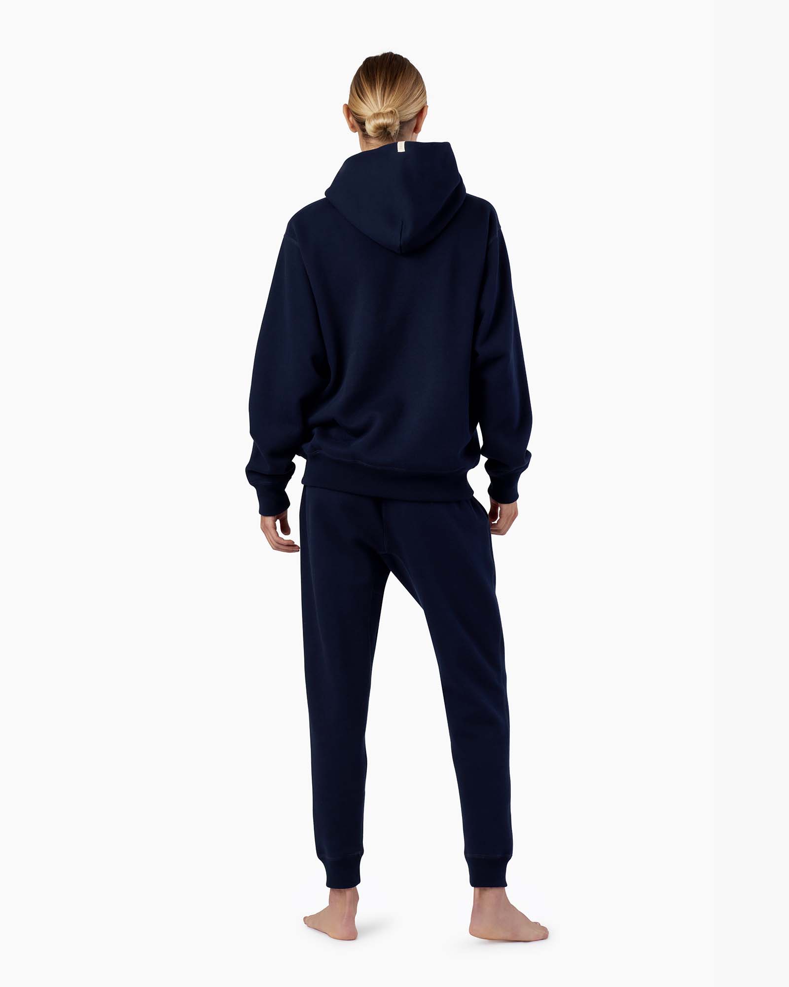 Navy Women's TKEES Warm Core Sport Jogger | HOIBWN536