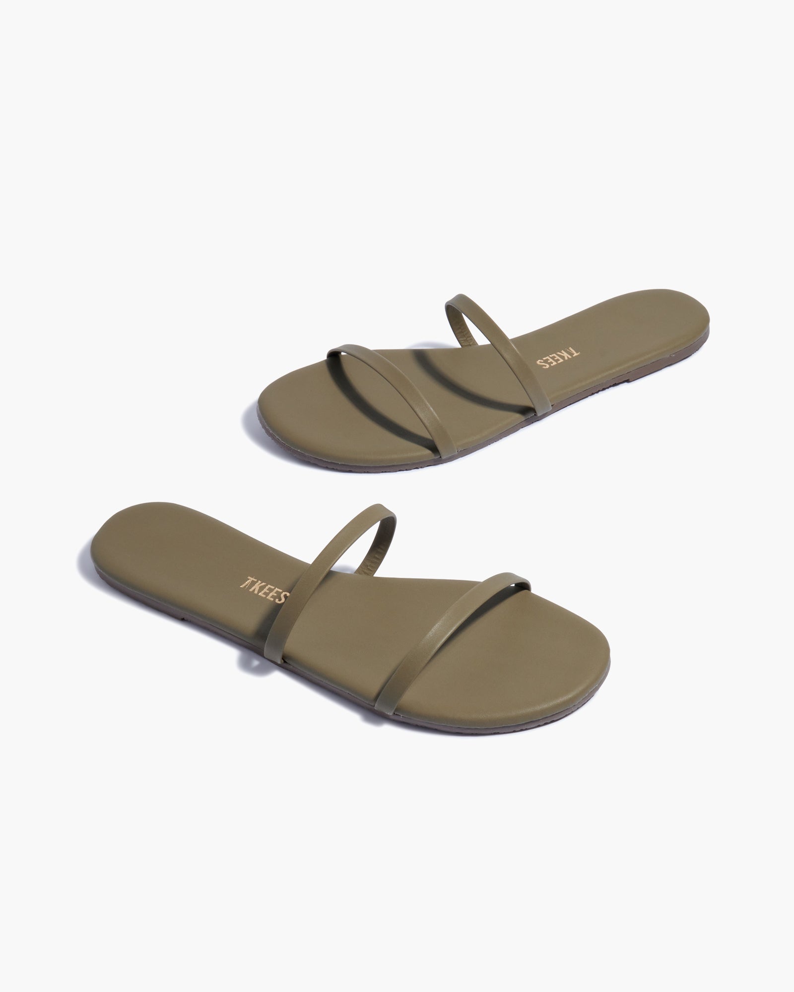 Olive Women's TKEES Gemma Pigments Sandals | VKNTOL912