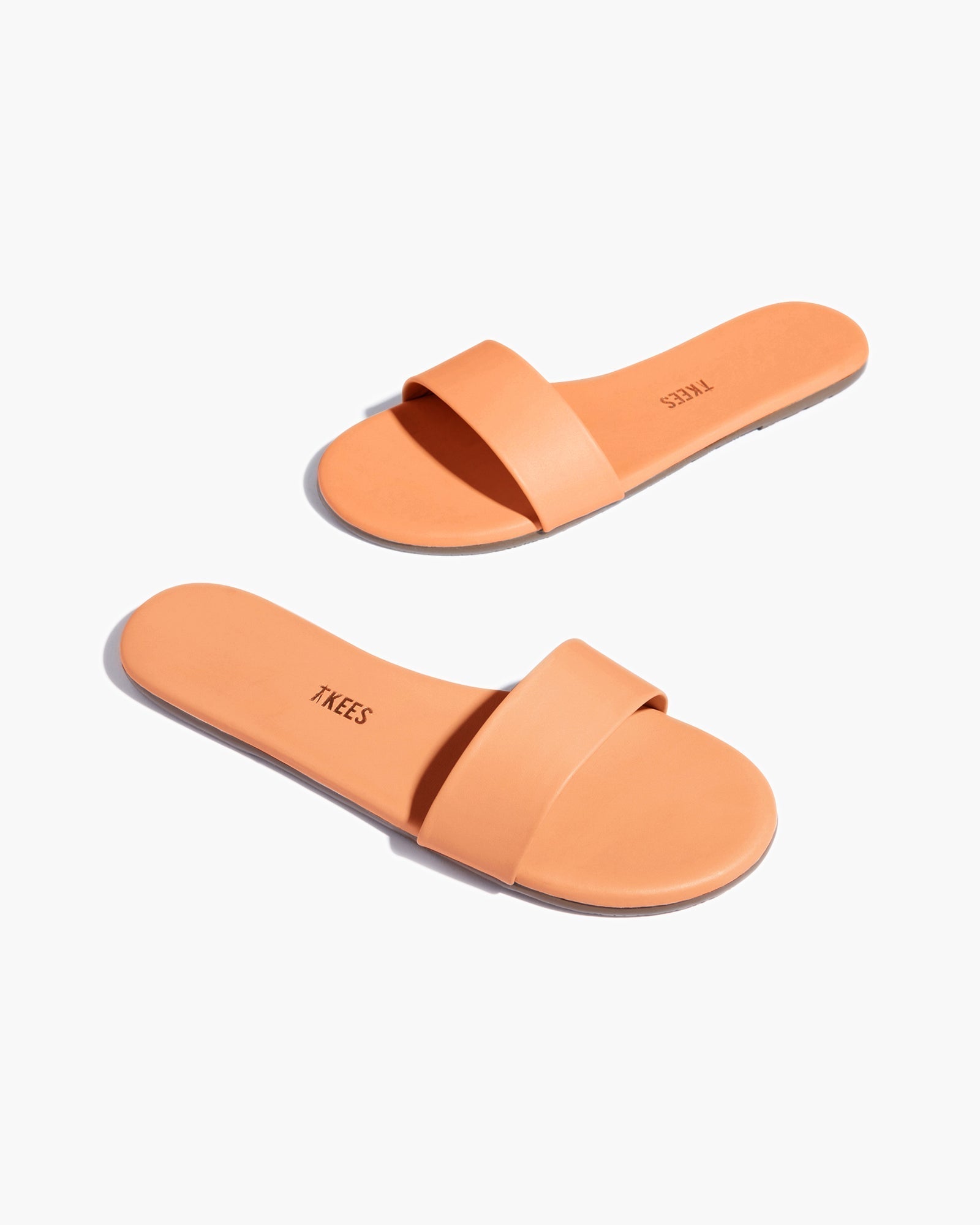 Orange Women's TKEES Alex Slides | WFUKAT431