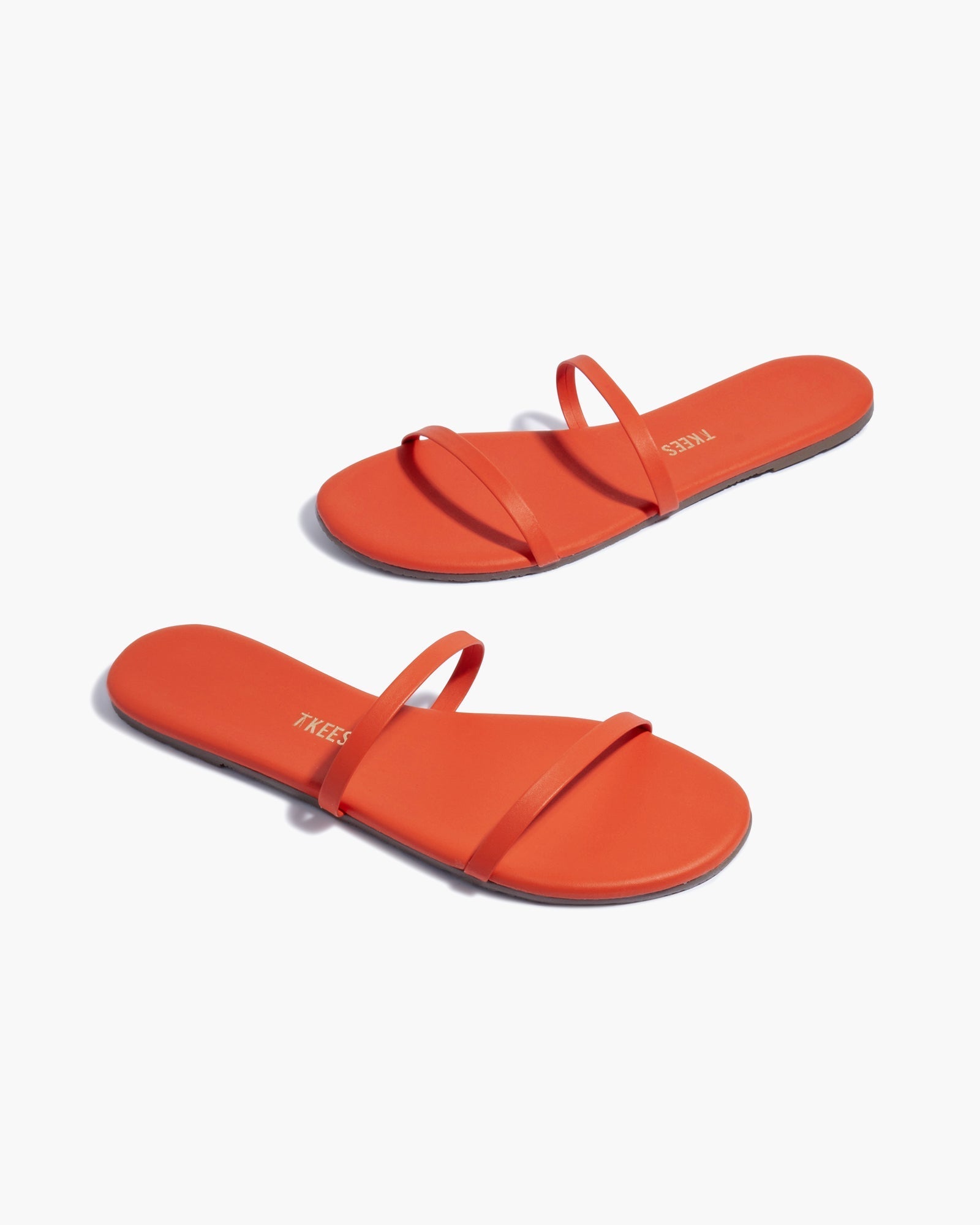 Orange Women's TKEES Gemma Pigments Sandals | NGKBAZ268