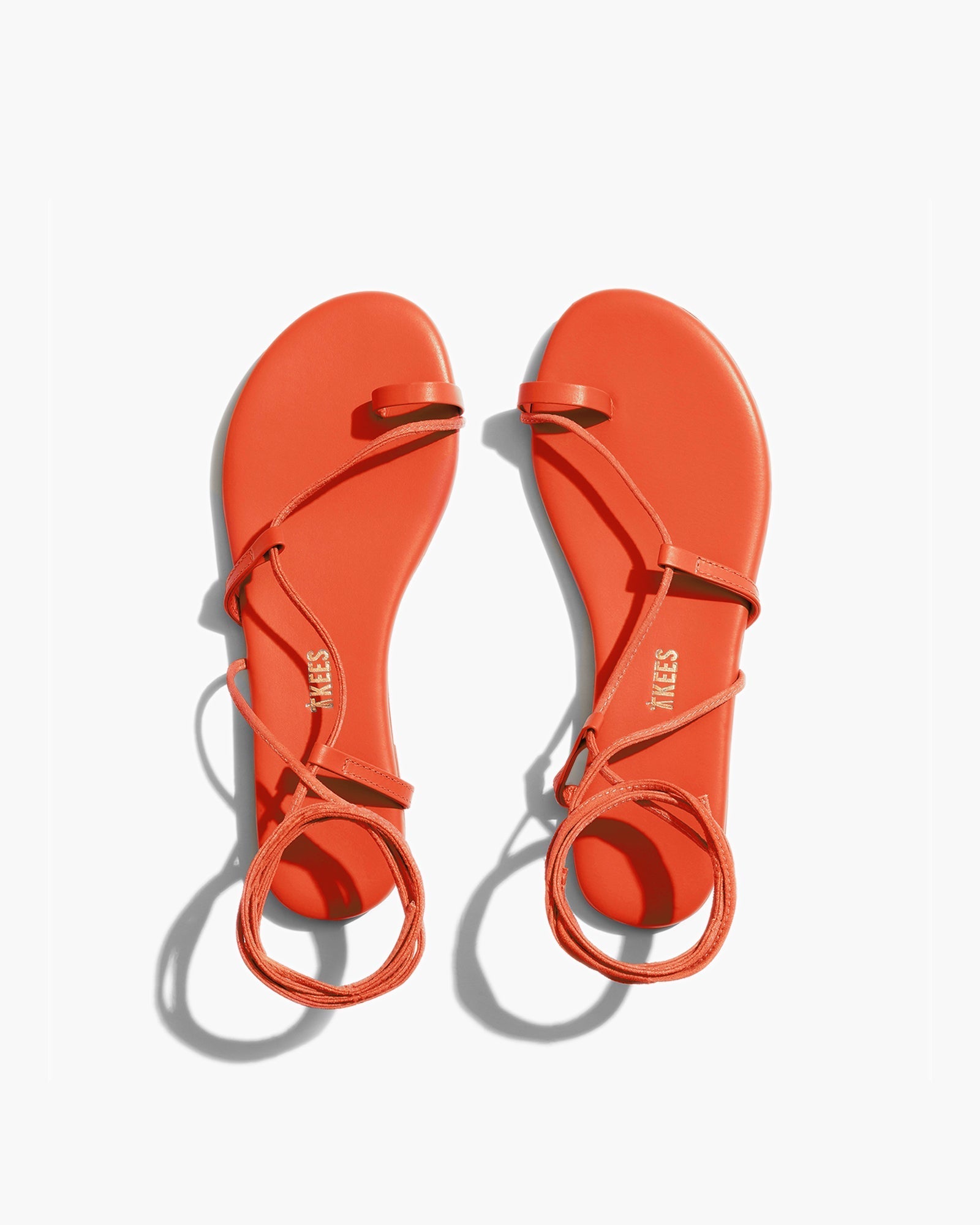 Orange Women\'s TKEES Jo Pigments Sandals | MBCRGV293