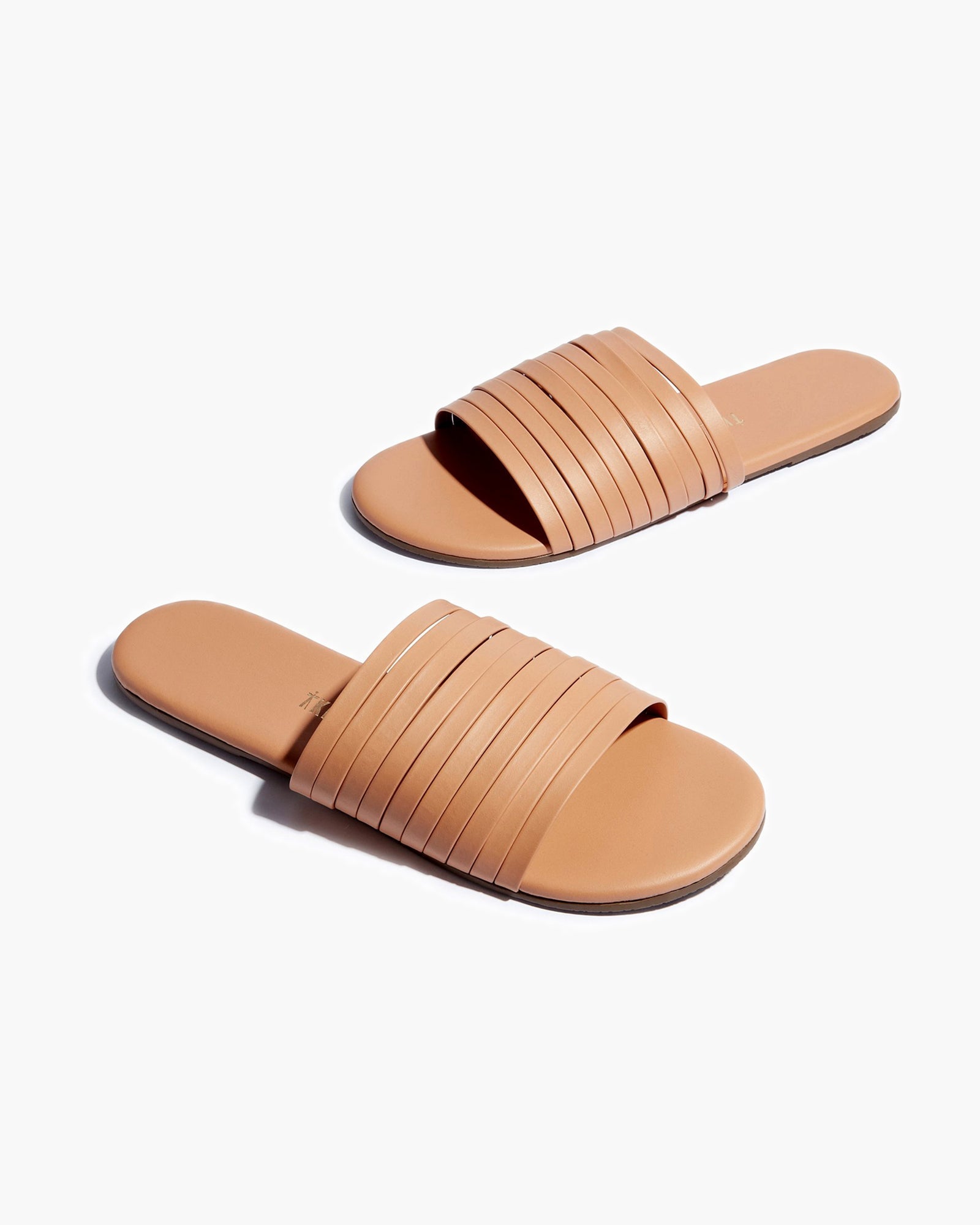 Pink Women's TKEES Avery Slides | NPVKGA608