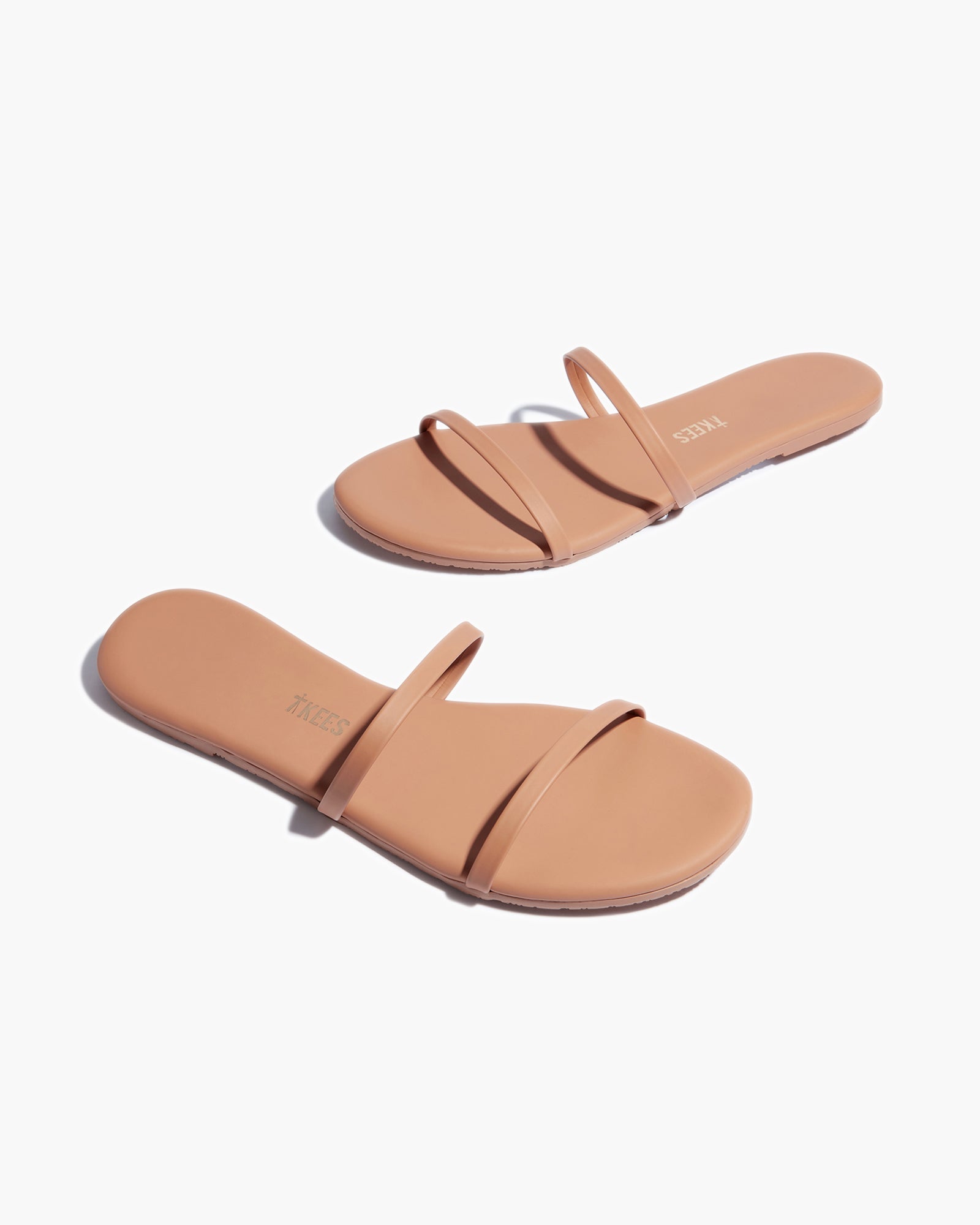 Pink Women's TKEES Gemma Vegan Sandals | YABNDJ592