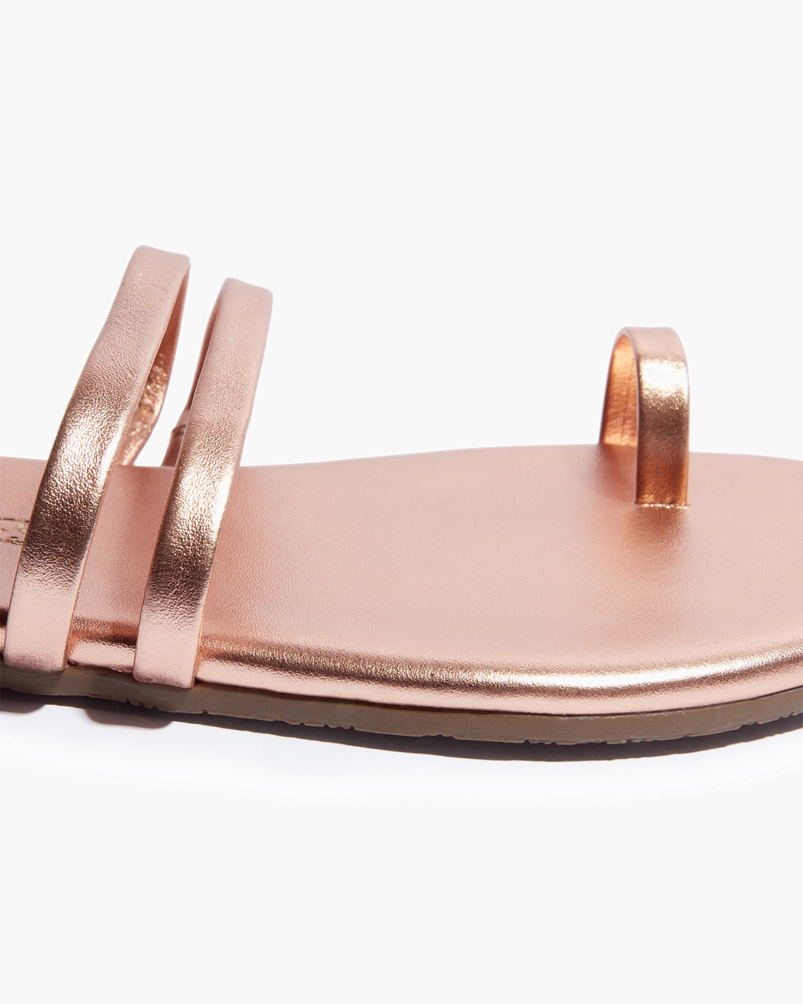 Pink Women's TKEES Leah Metallics Sandals | ZYKGEX730