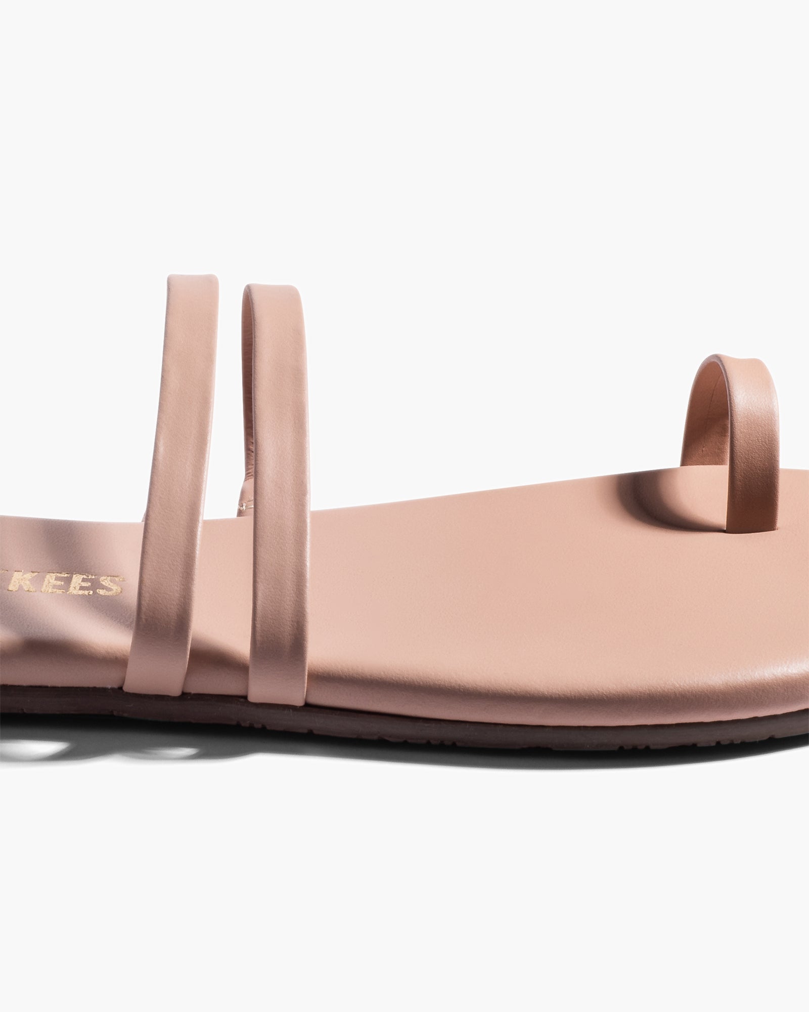 Pink Women's TKEES Leah Sandals | AQNECO349