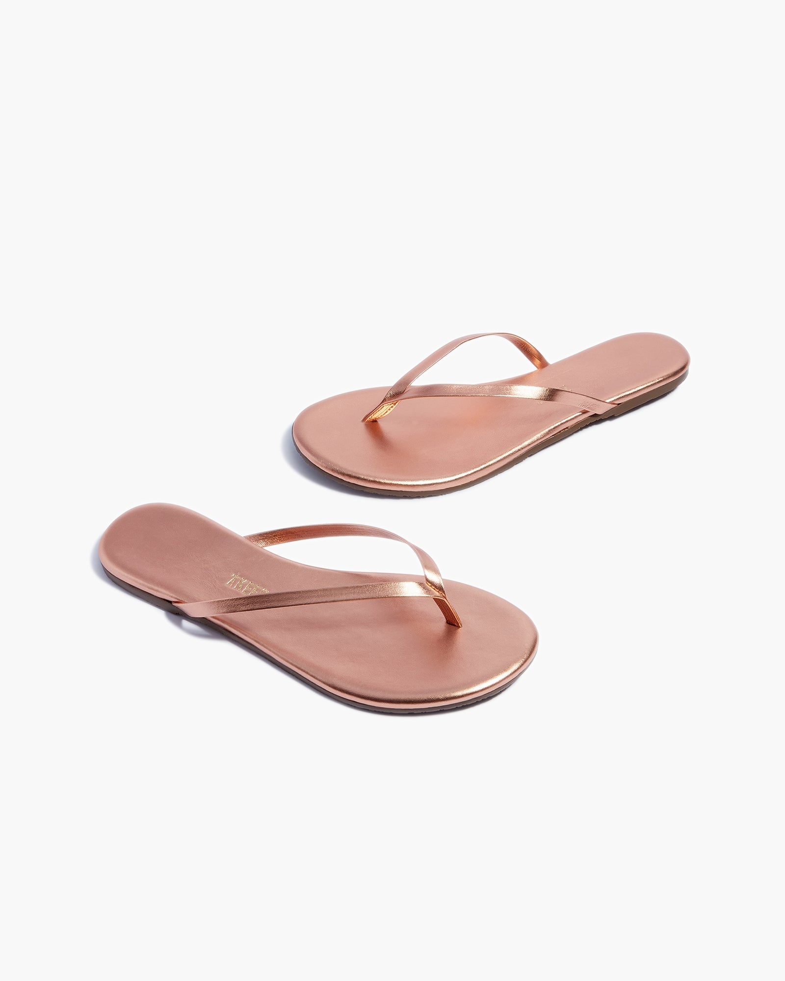 Pink Women's TKEES Lily Metallics Flip Flops | CWBXOK786