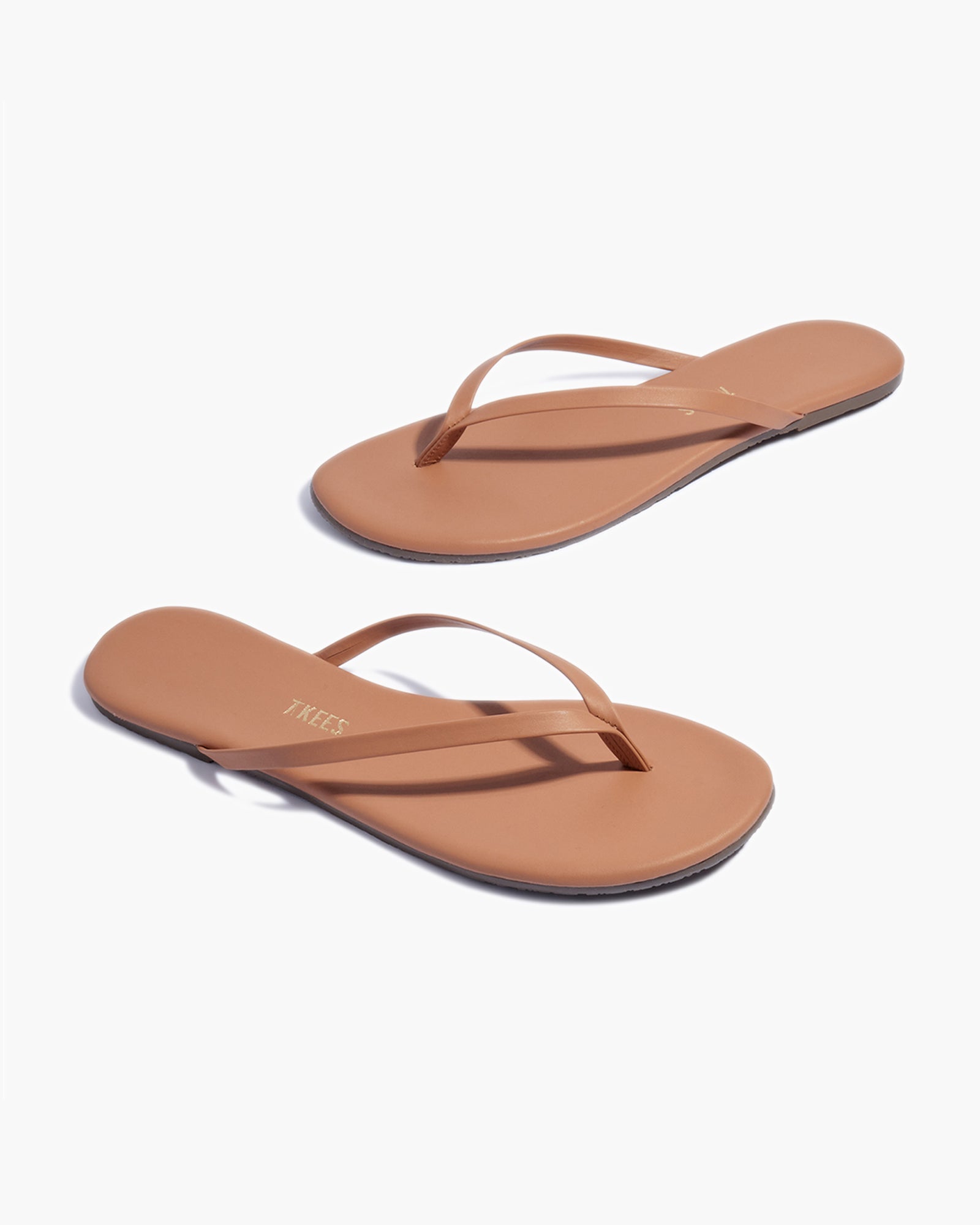 Pink Women's TKEES Lily Nudes Flip Flops | DCWRSZ236