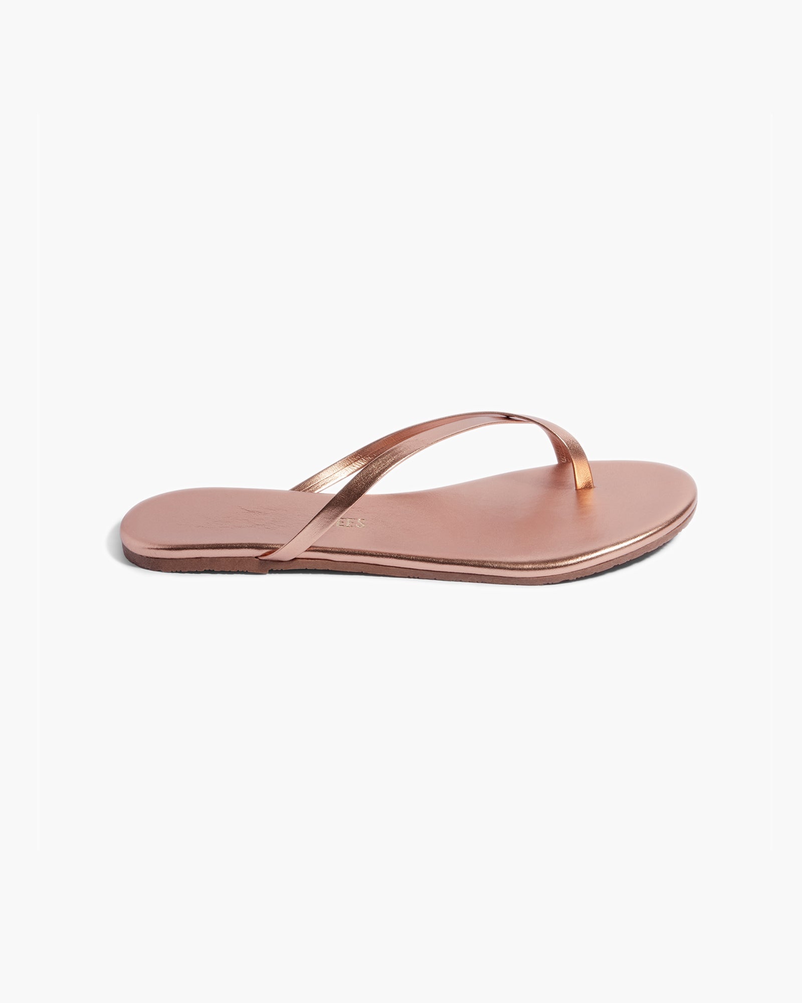 Pink Women's TKEES Riley Metallics Sandals | VQHLRF173