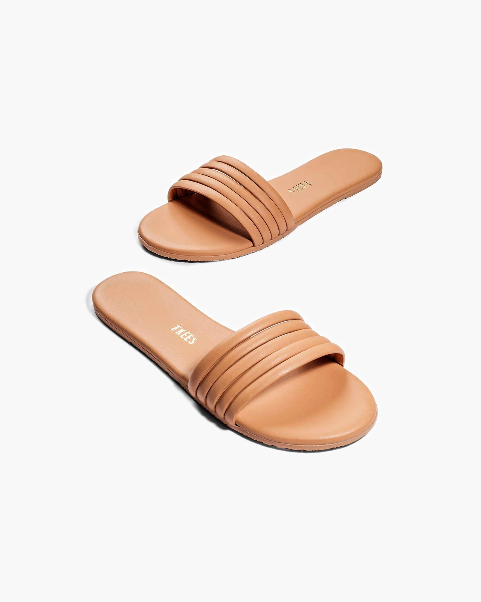 Pink Women's TKEES Serena Sandals | OTUIKJ896