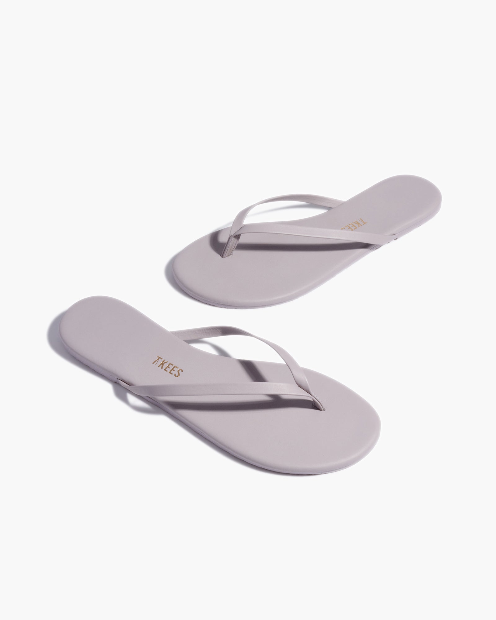 Purple Women's TKEES Lily Pigments Flip Flops | JLZDBG530