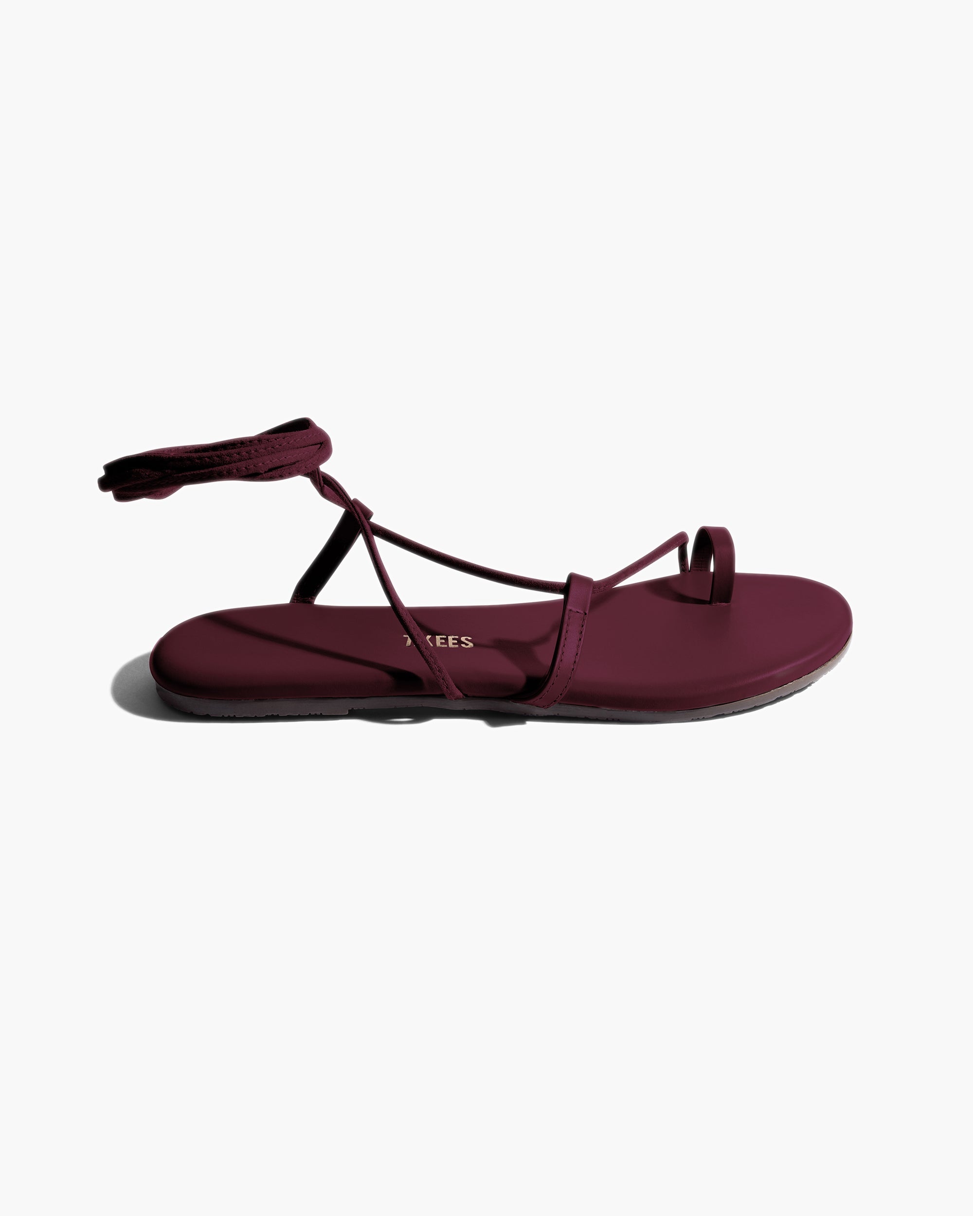 Red Women's TKEES Jo Sandals | NEZGDQ032