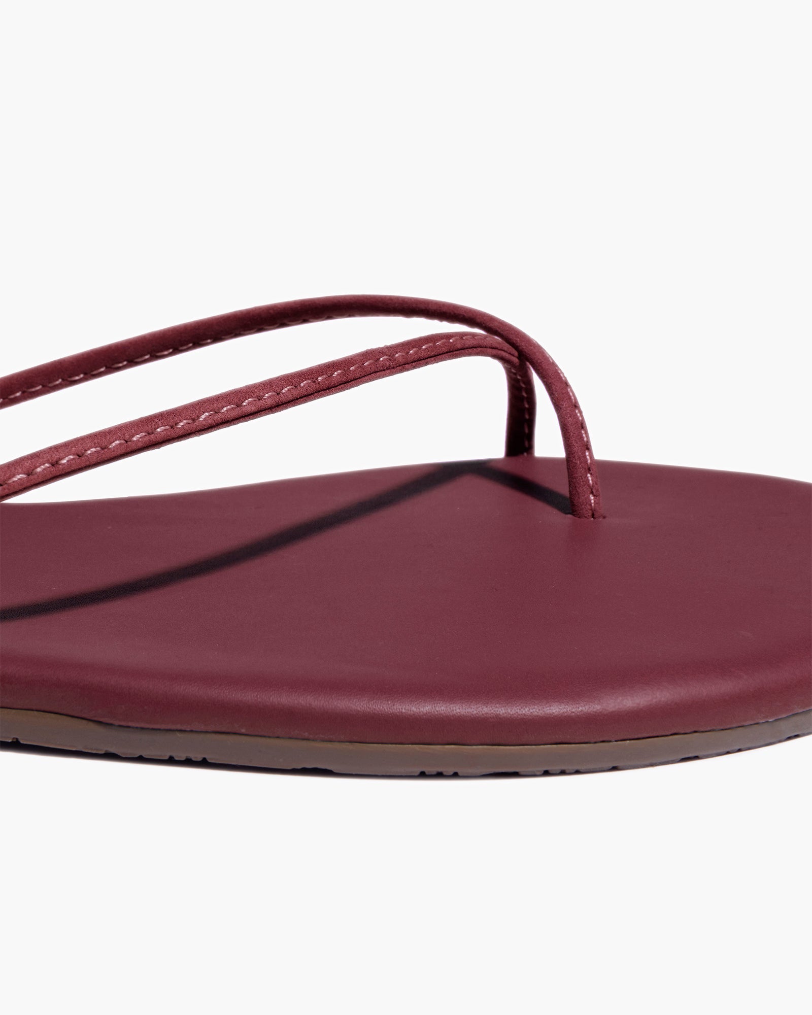 Red Women's TKEES Roe Sandals | LOCGFR692