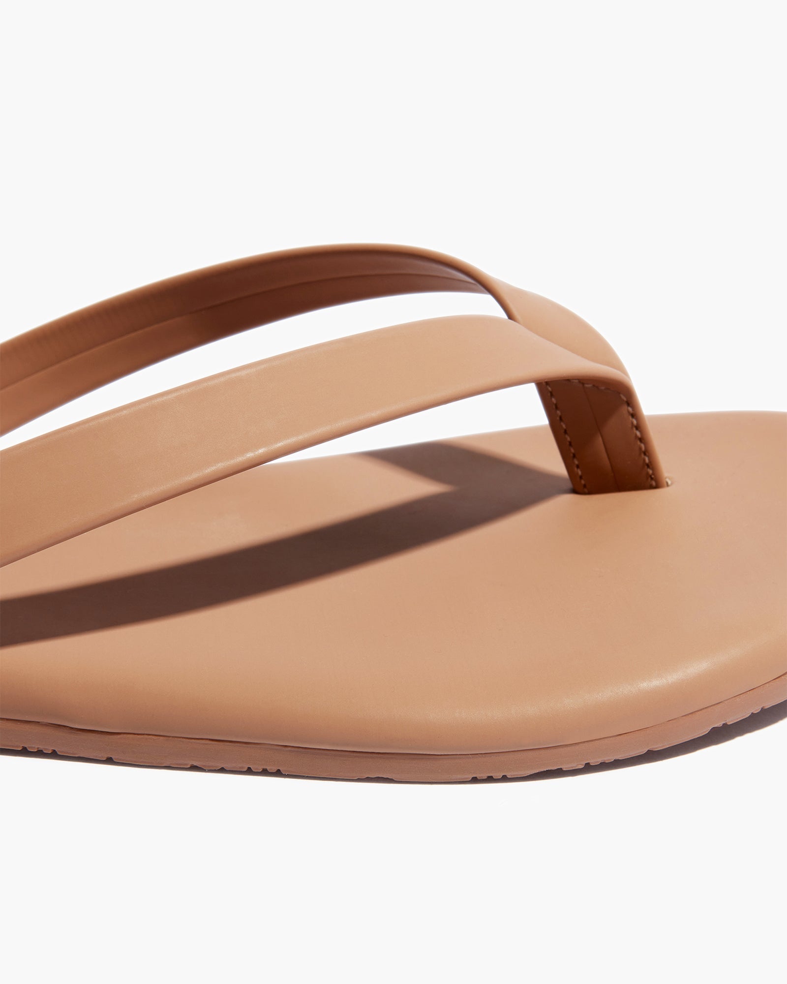 Rose Gold Women's TKEES Boyfriend Vegan Flip Flops | LVWUJB657