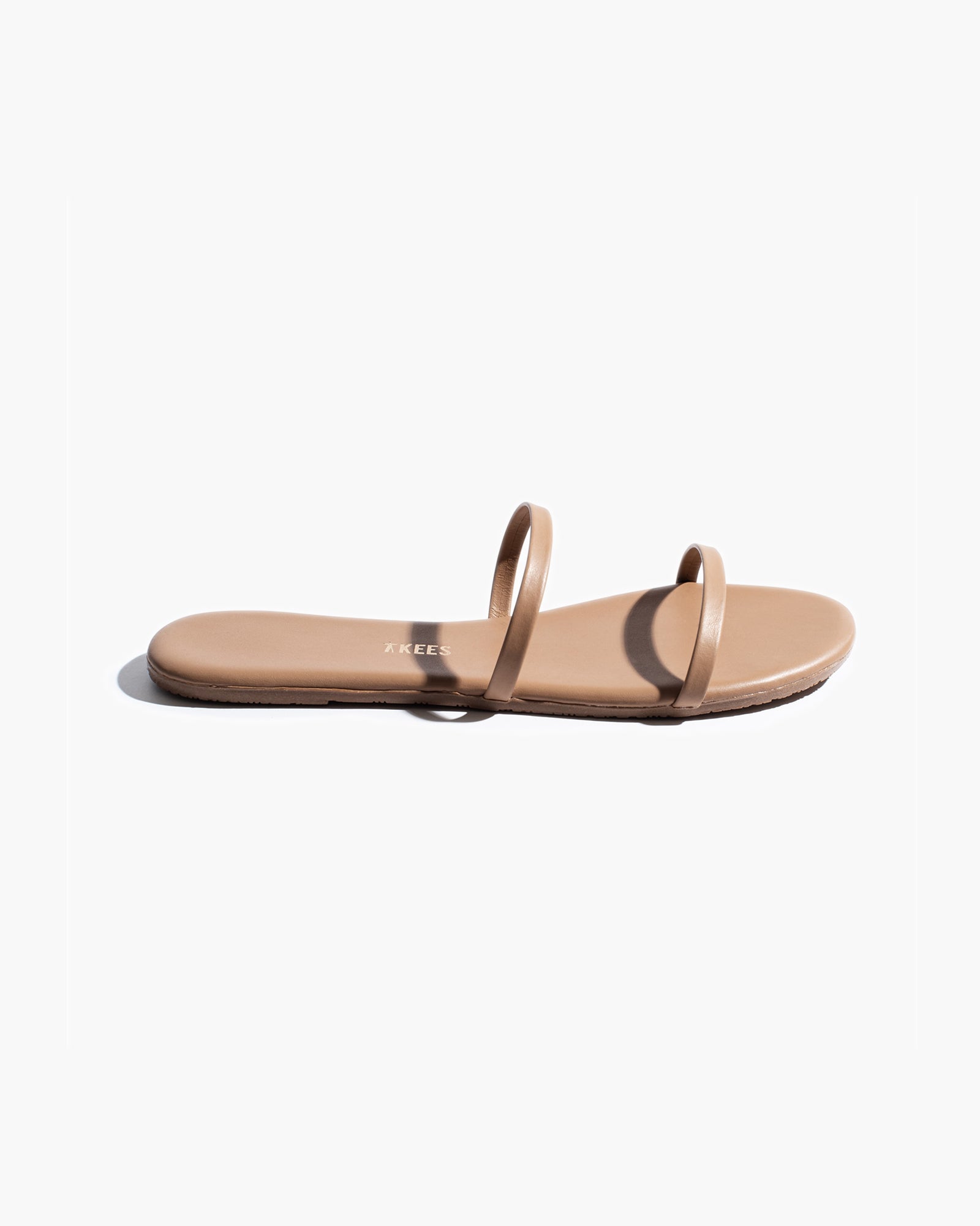 Rose Gold Women's TKEES Gemma Sandals | DGTEIK568