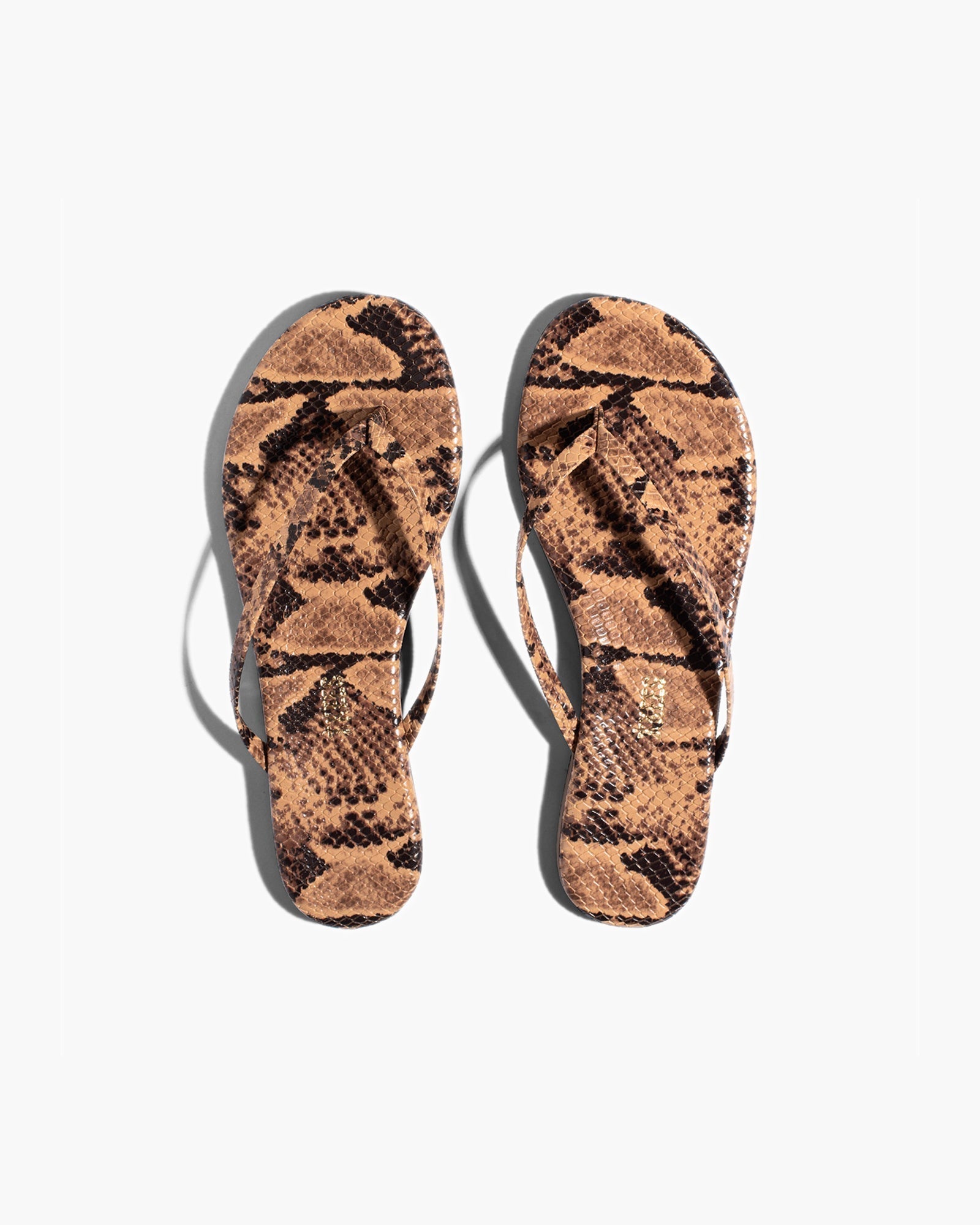 Snake Women\'s TKEES Lily Vegan Animal Flip Flops | IBMGPQ694