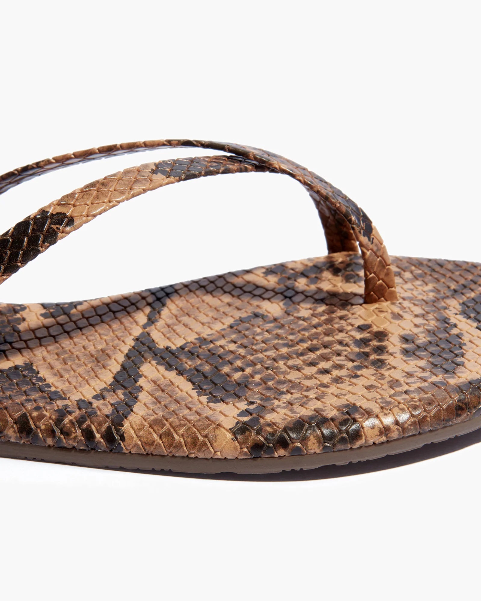 Snake Women's TKEES Riley Vegan Animal Sandals | FJCYKM062