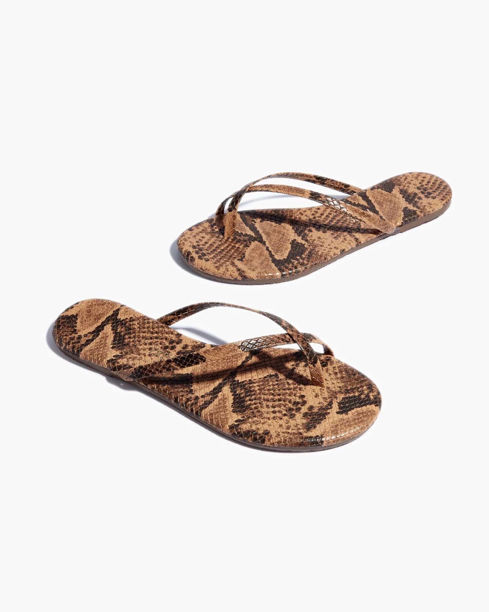 Snake Women's TKEES Riley Vegan Animal Sandals | FJCYKM062