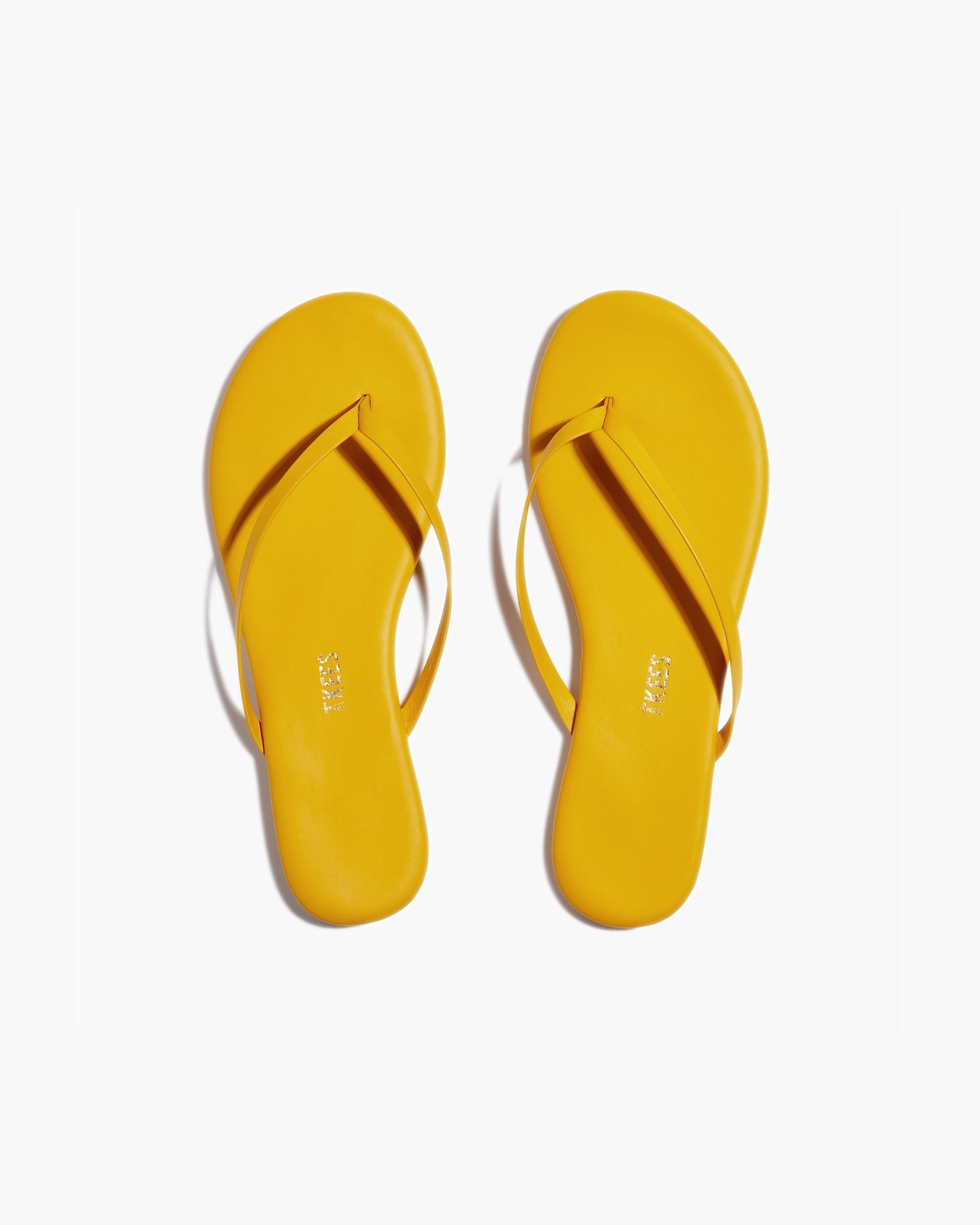 Yellow Women\'s TKEES Lily Pigments Flip Flops | KVIQSL386