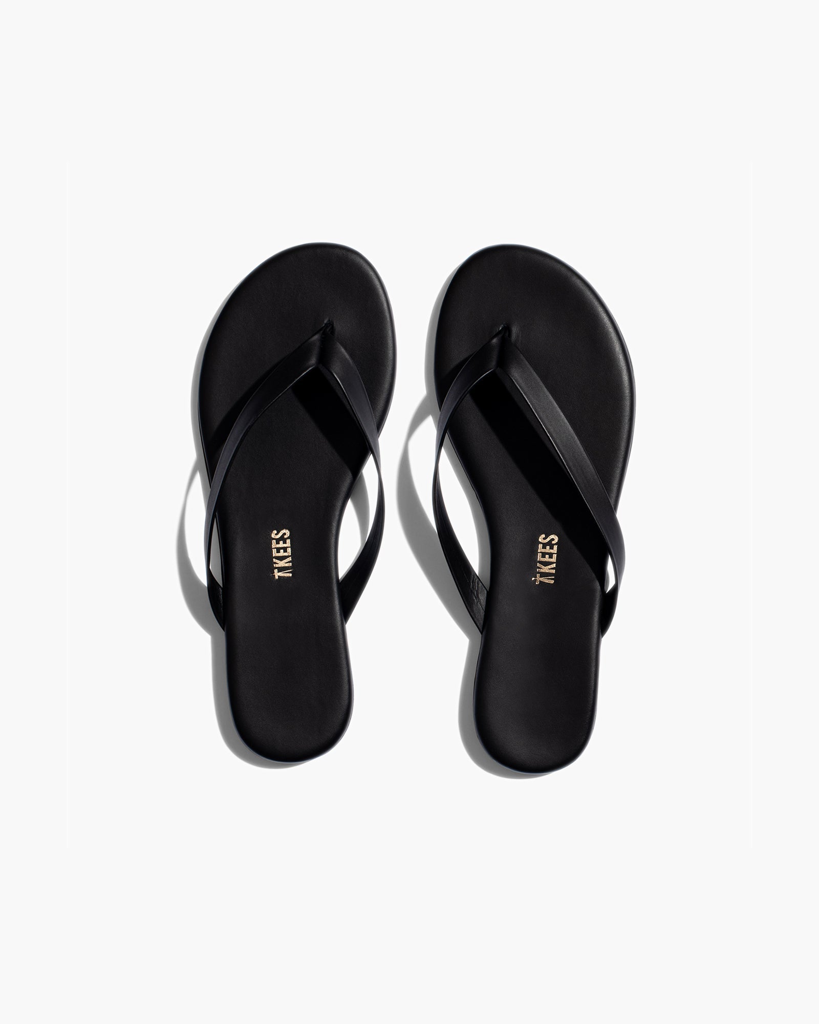 Black Women's TKEES Boyfriend Flip Flops | TONASY126