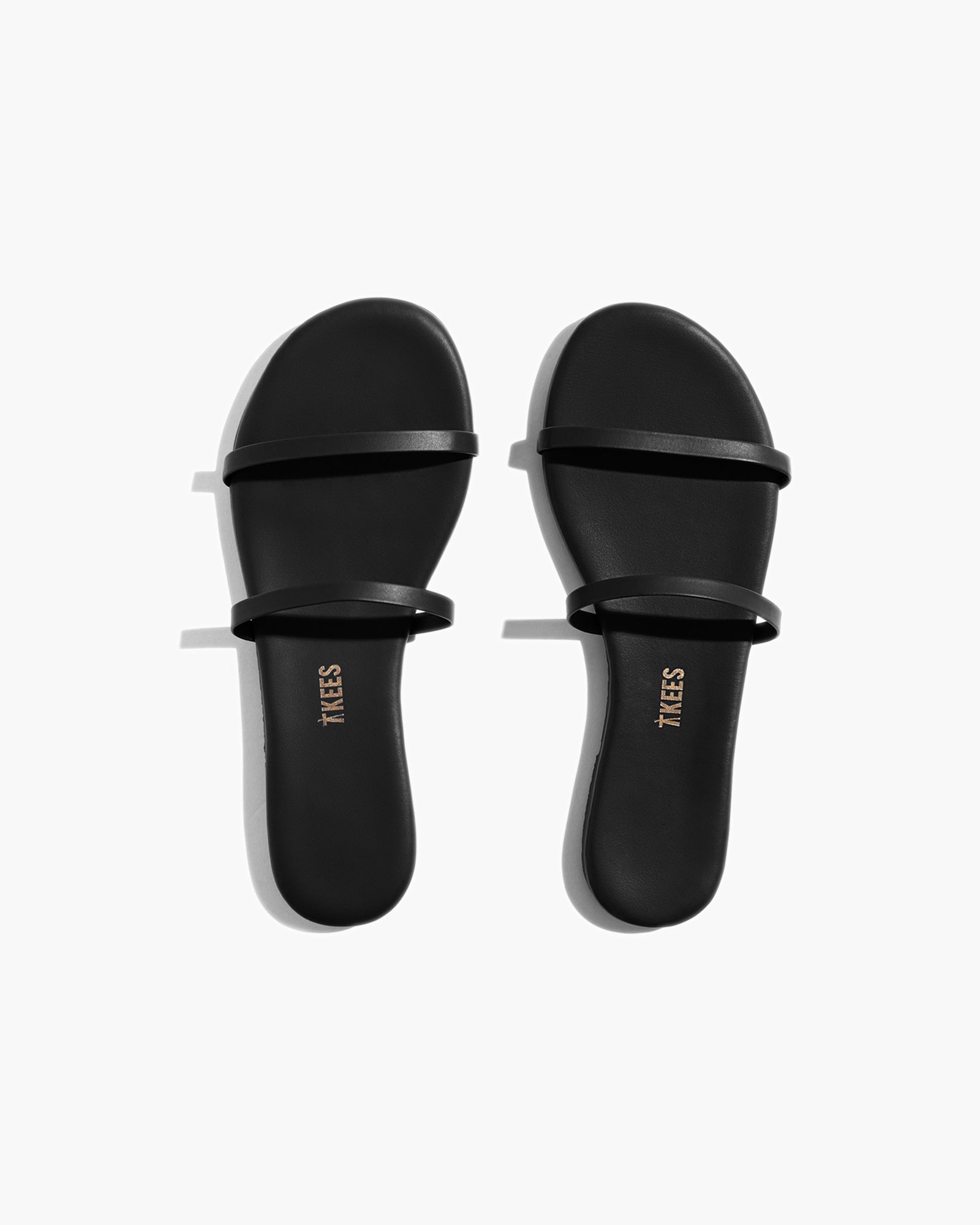 Black Women's TKEES Gemma Vegan Sandals | WXRKUL129