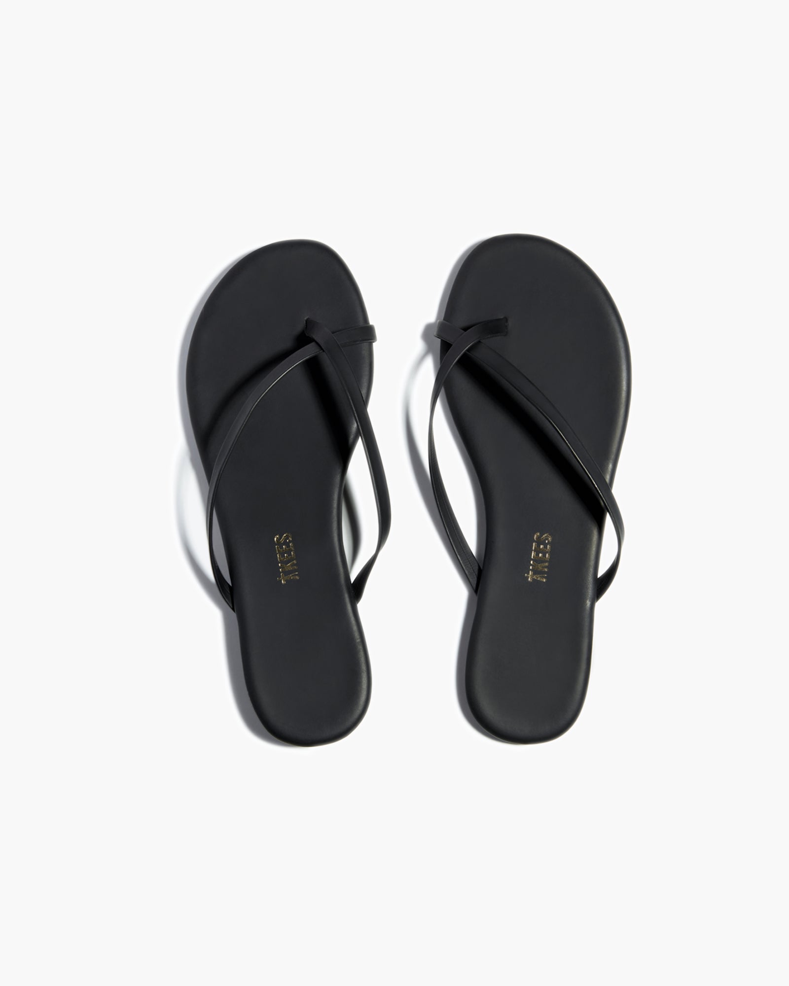 Black Women's TKEES Riley Vegan Sandals | XQIDRN136