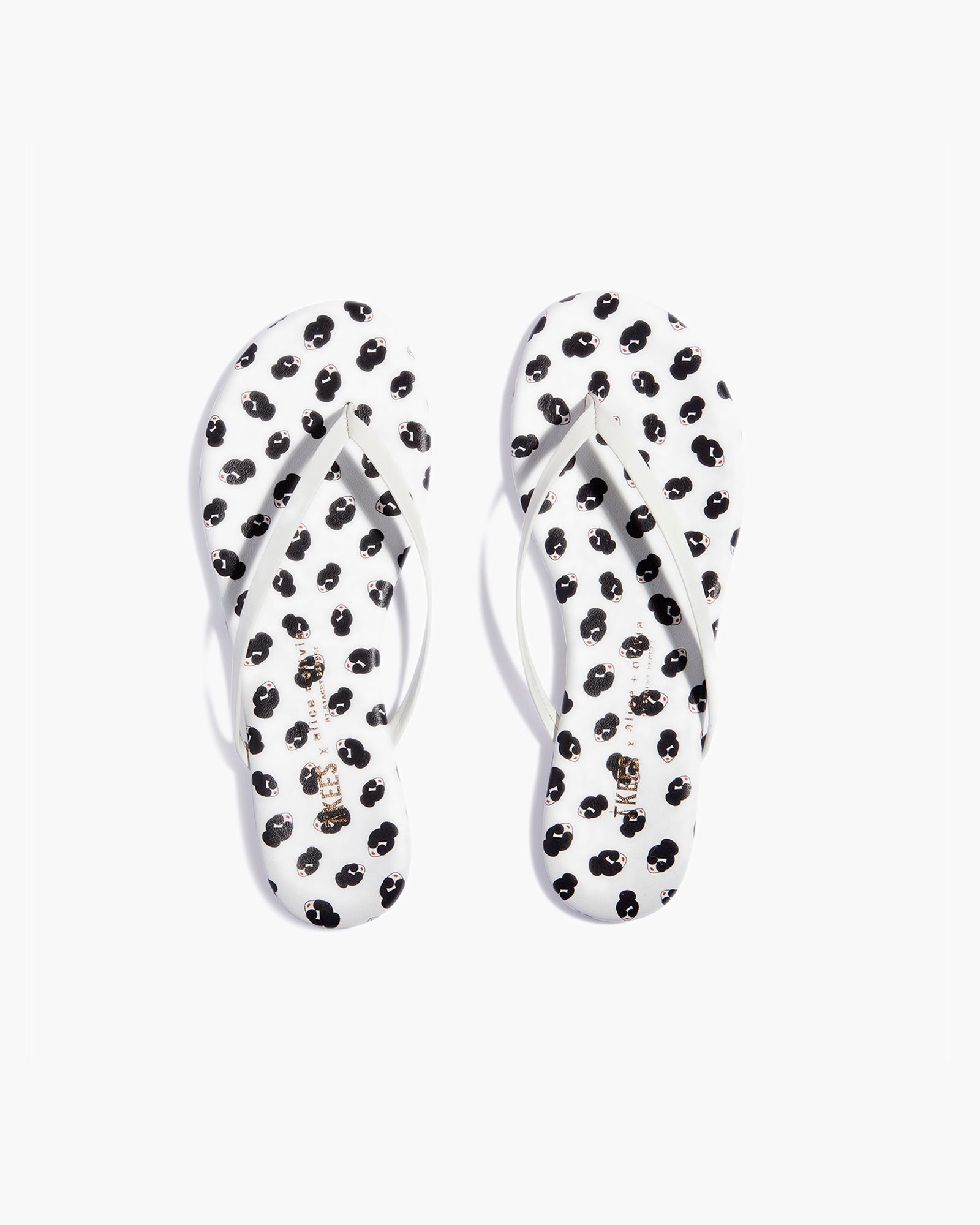 Leopard Women's TKEES TKEES x Alice + Olivia Lily Flip Flops | TNOGZB564