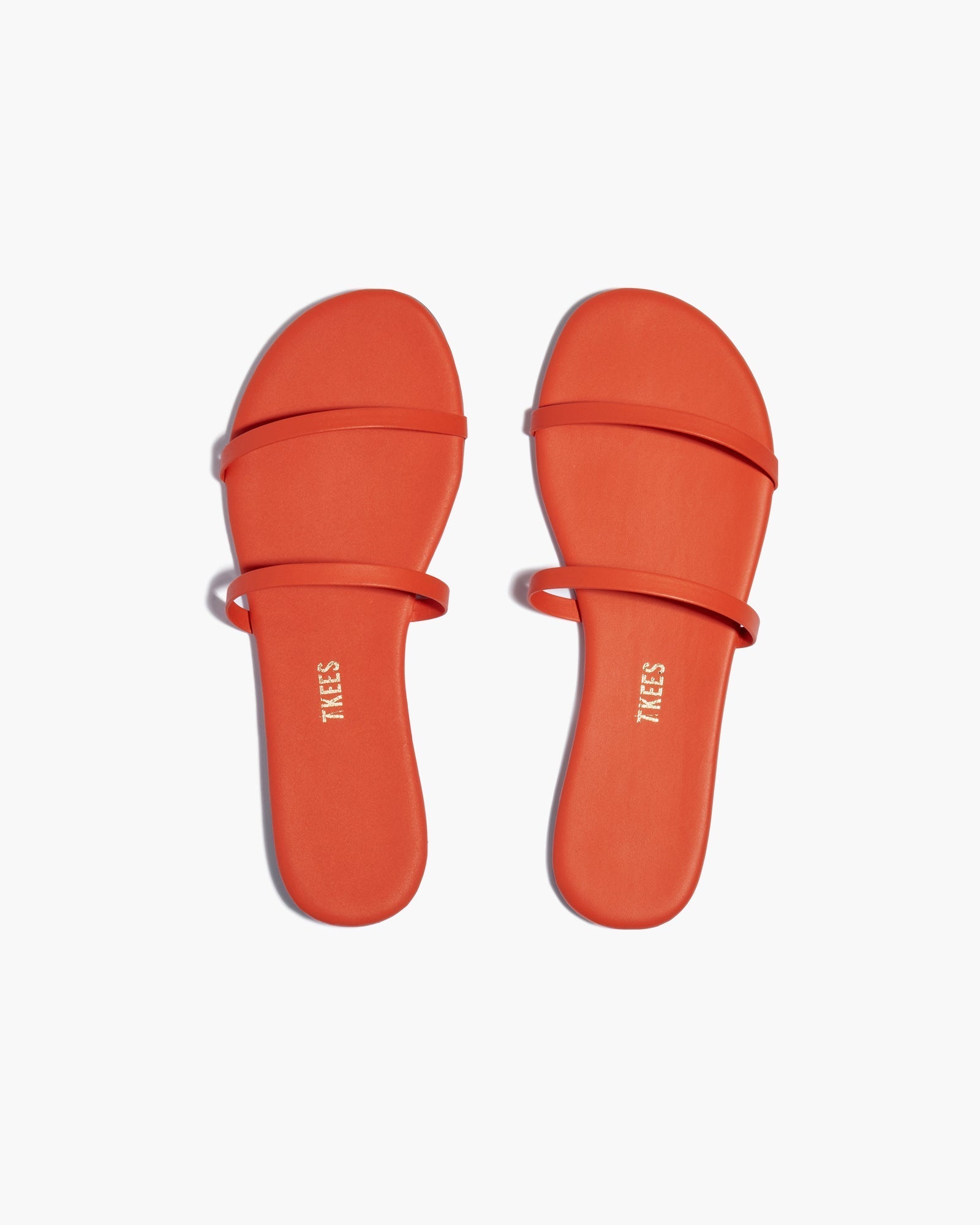 Orange Women's TKEES Gemma Pigments Sandals | NGKBAZ268