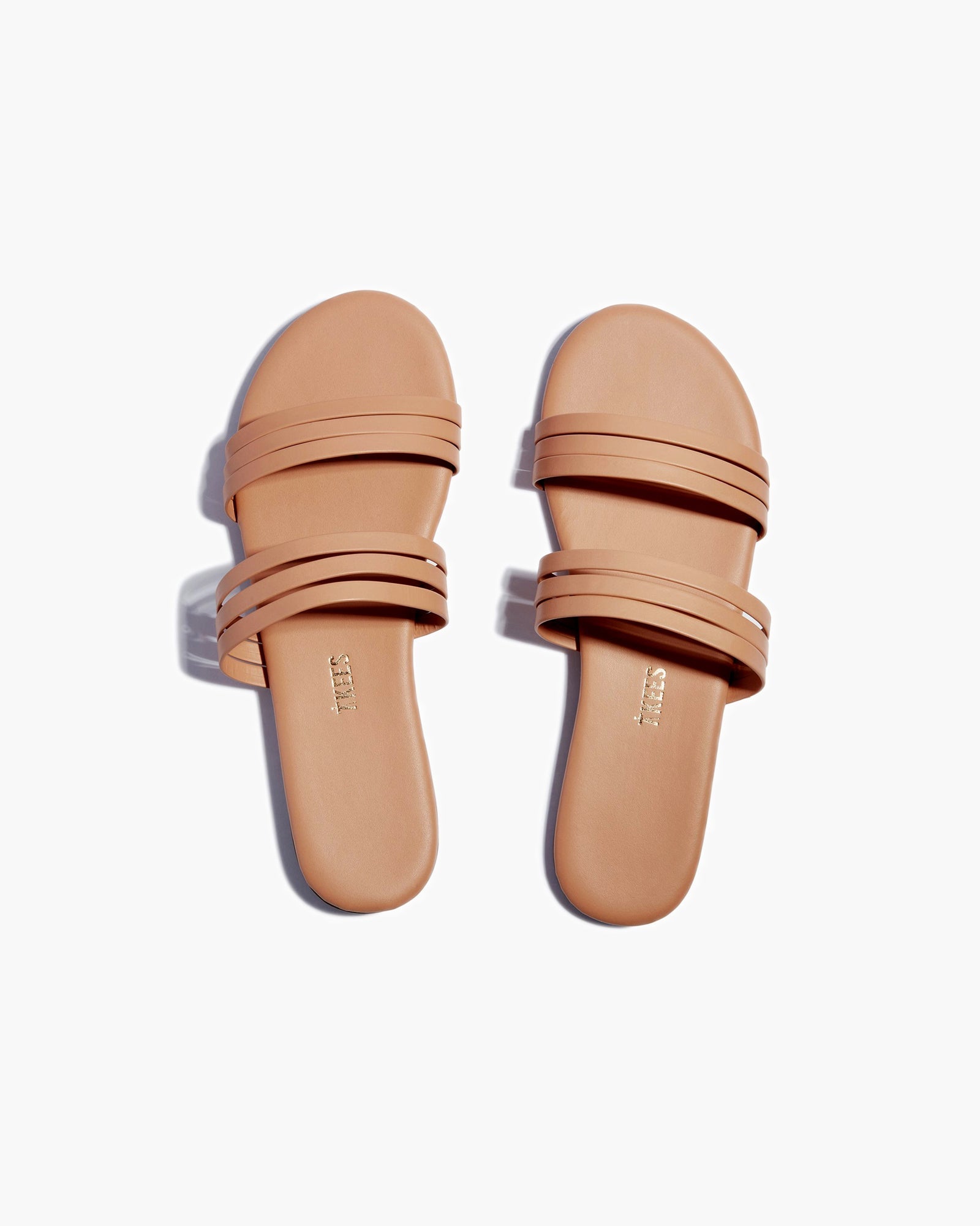 Pink Women's TKEES Allegra Slides | UNXCVP301