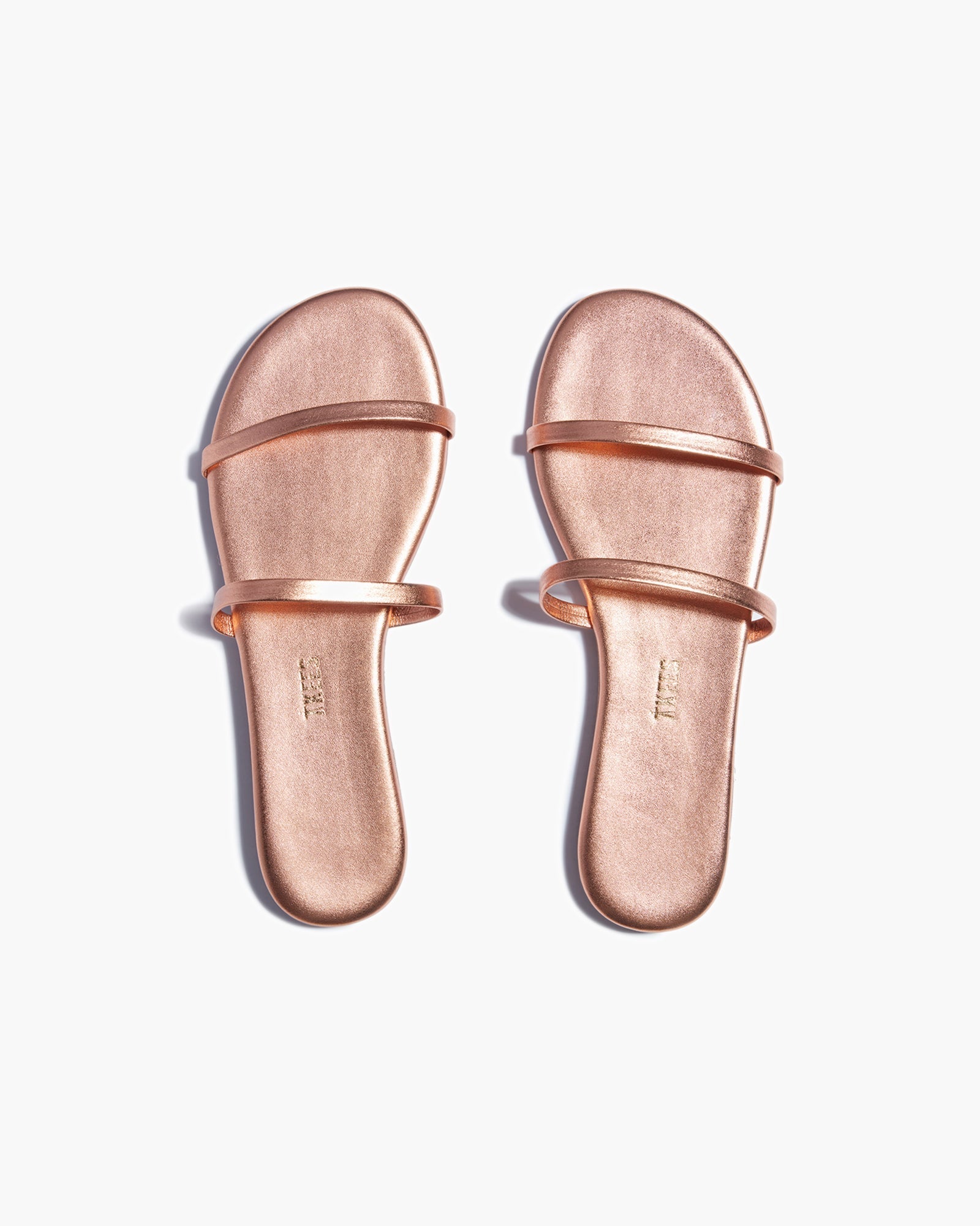 Pink Women's TKEES Gemma Metallics Sandals | WHAFZJ675