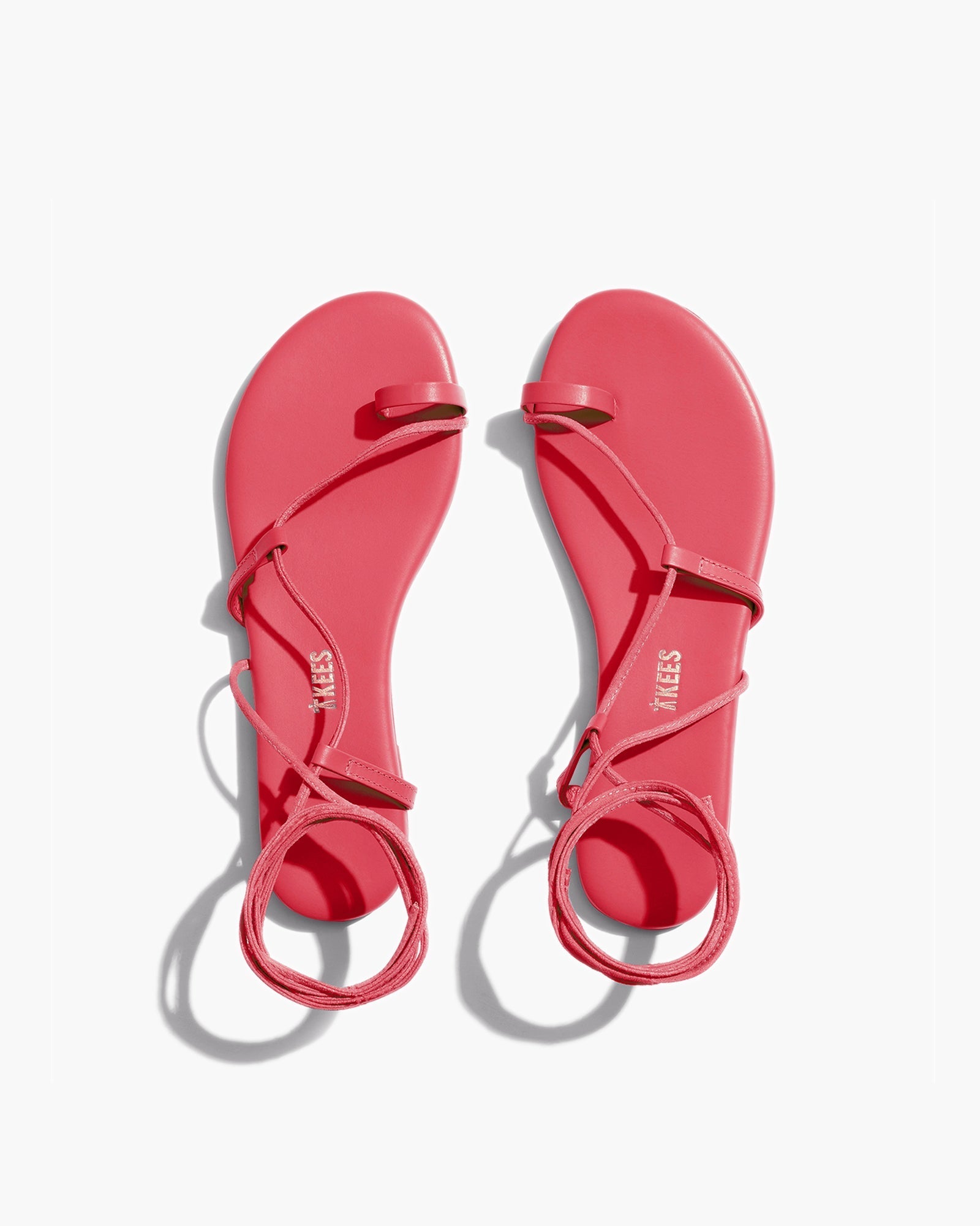 Pink Women's TKEES Jo Pigments Sandals | FIQUTG074