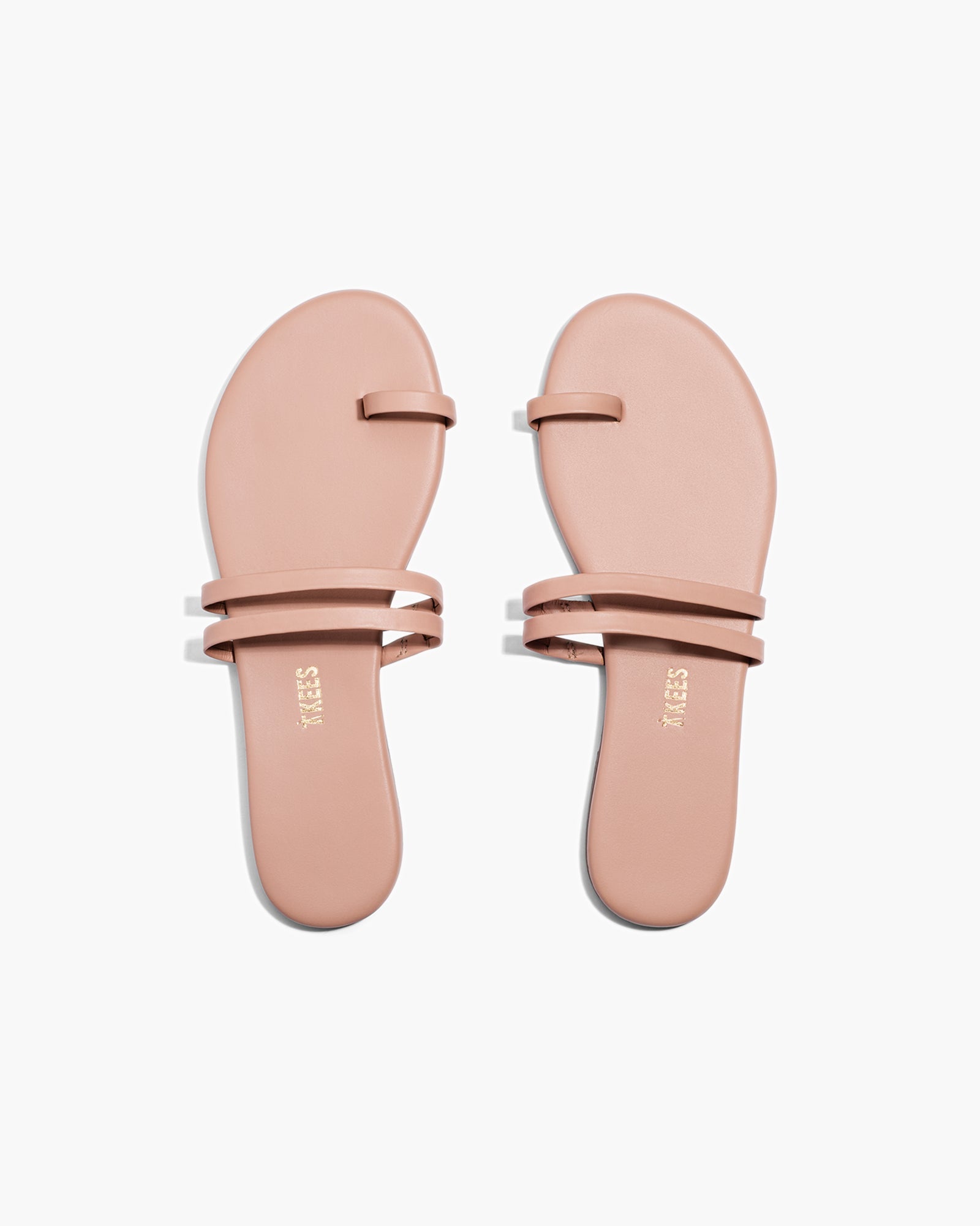 Pink Women's TKEES Leah Sandals | AQNECO349