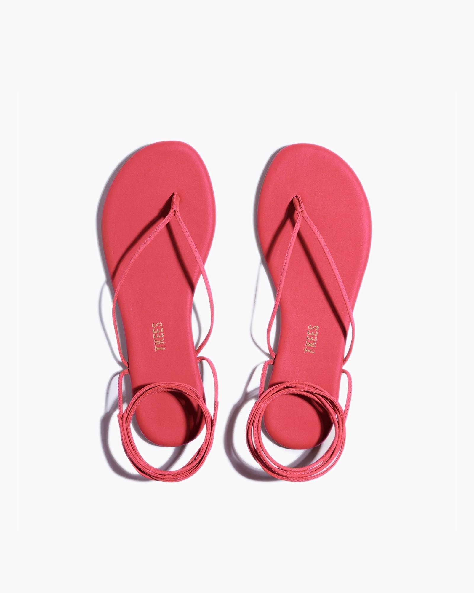 Pink Women's TKEES Lilu Pigments Sandals | GAIKZJ046