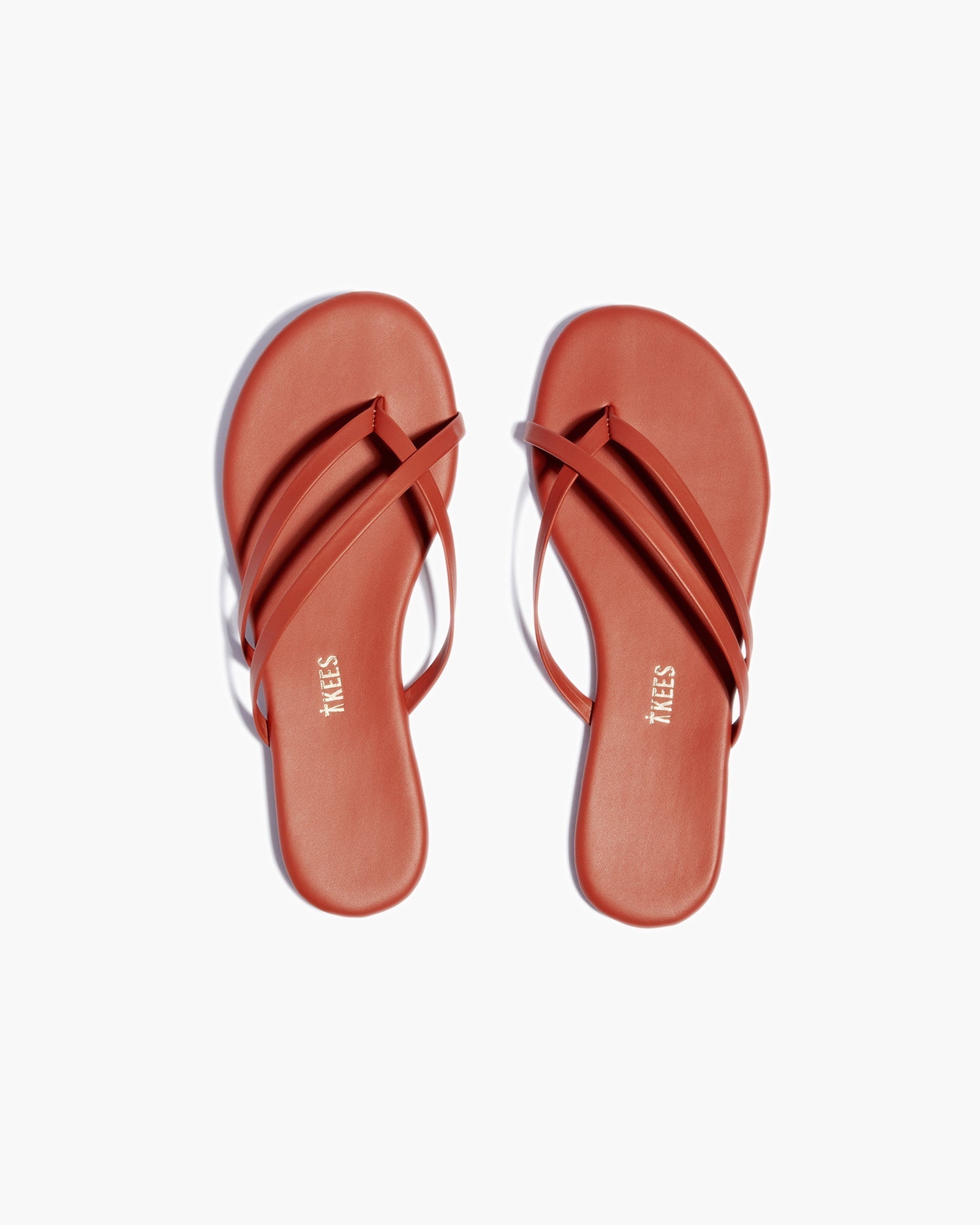 Red Women's TKEES Liri Flip Flops | WKNVBM502