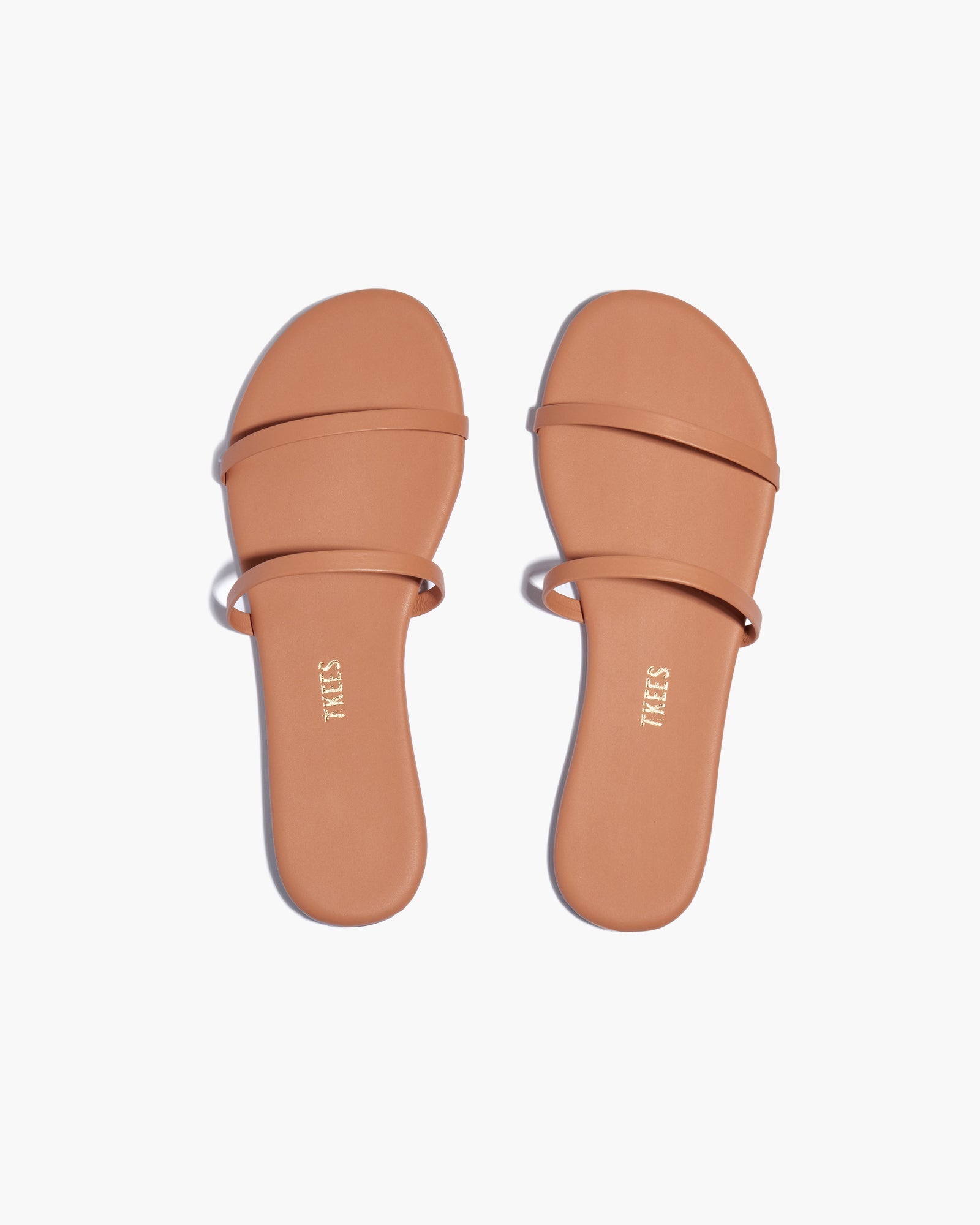 Rose Gold Women's TKEES Gemma Pigments Sandals | KUOAHZ680